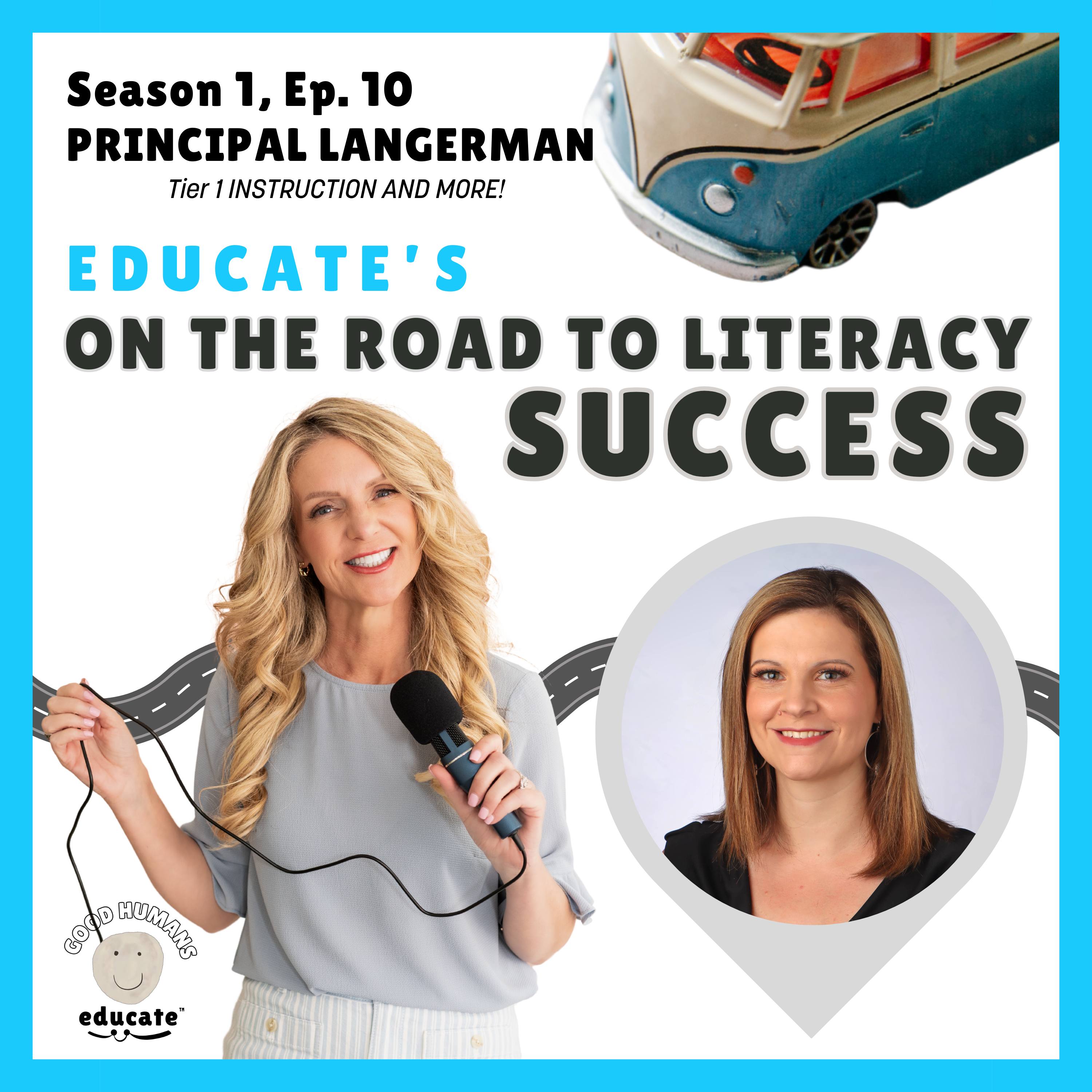 Season 1, Ep. 10 - Leading Intentionally w/Principal Kristen Langerman episode artwork