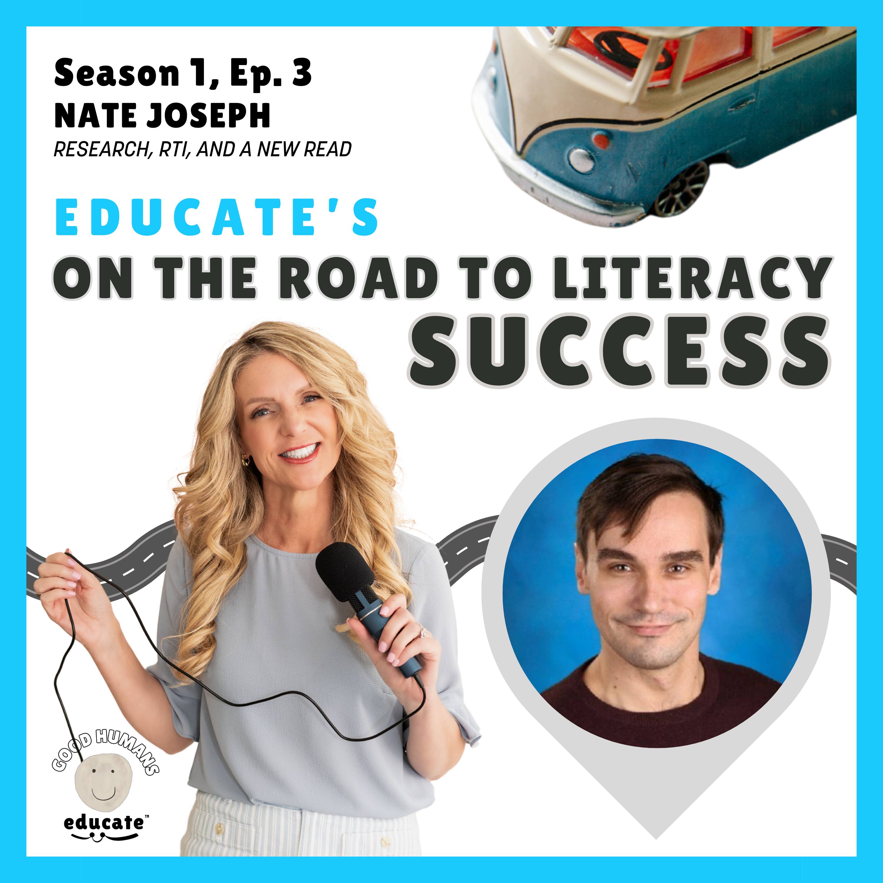 Season 1, Ep. 3 - Research, RtI, and a New Read w/Nate Joseph episode artwork