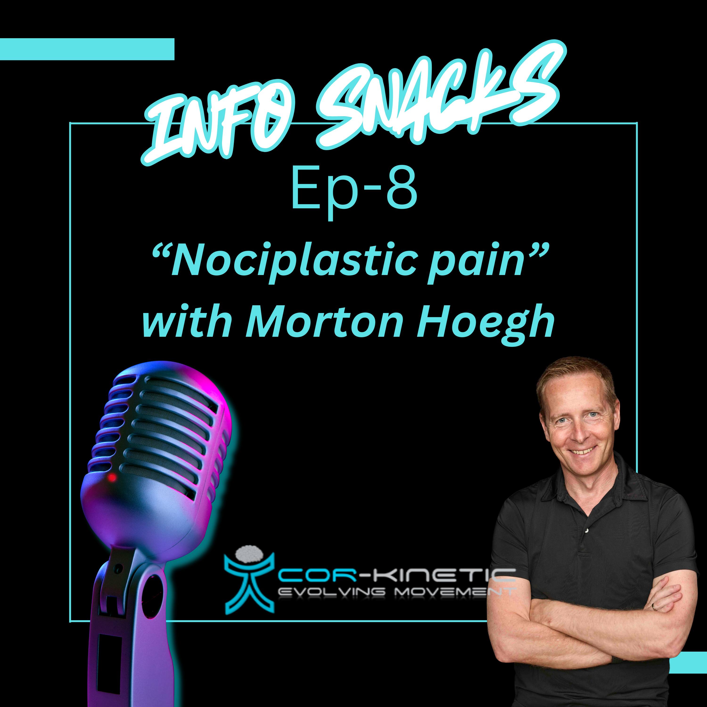 Cor-Kinetic info snacks EP 8 - Nociplastic pain with Morton Hoegh — Cor-kinetic cover