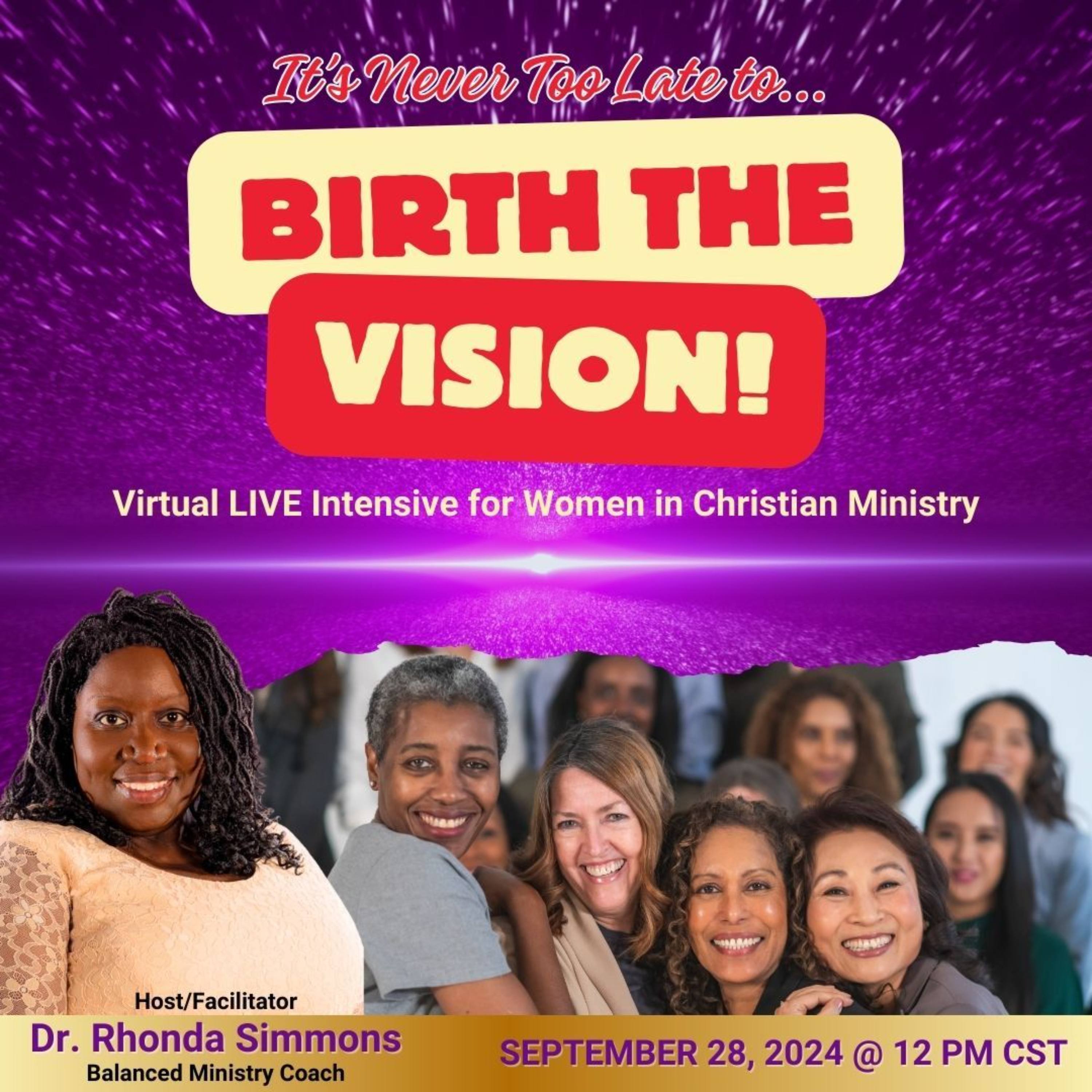 Episode 123: Countdown #2 to Birth the Vision (Planning Your Path) episode artwork