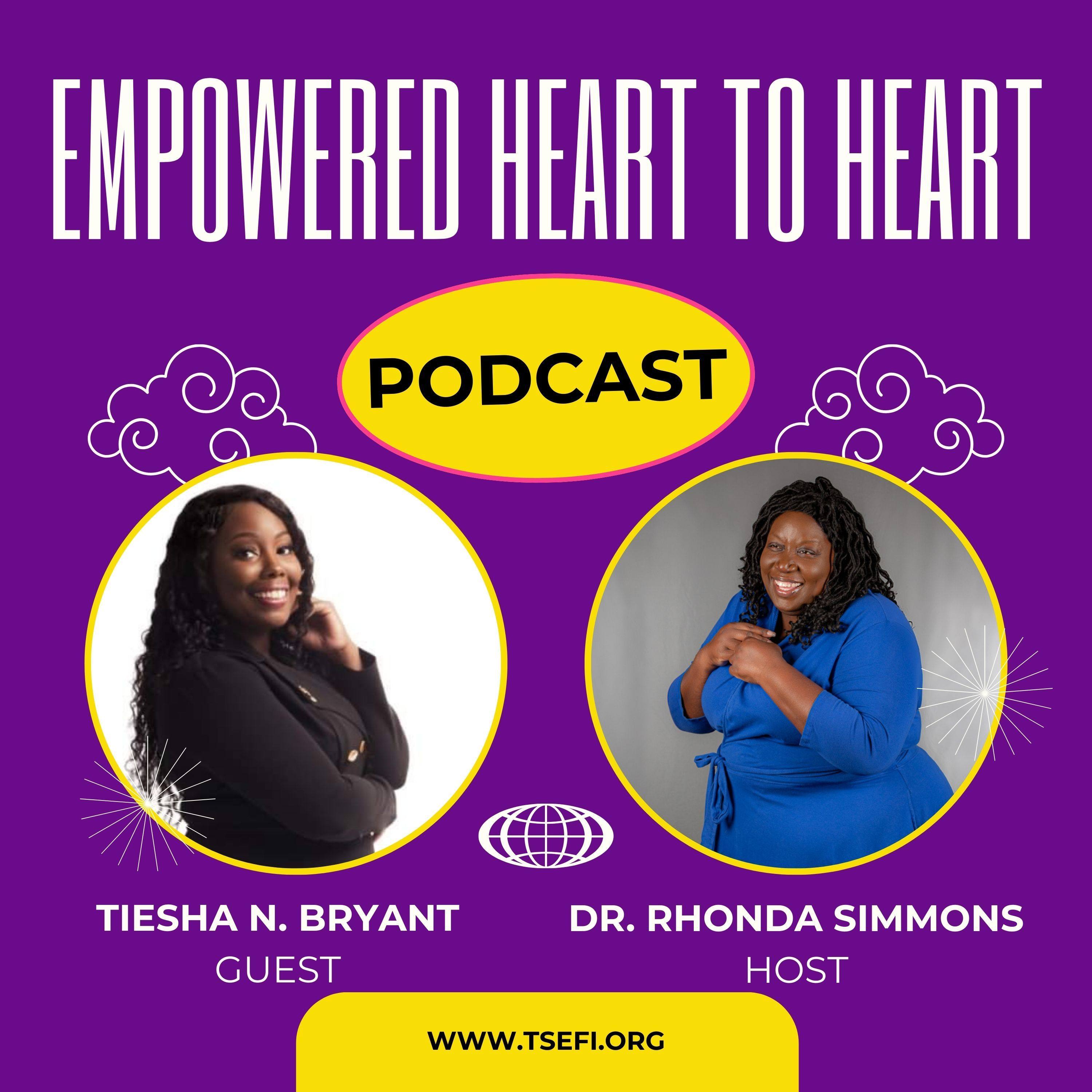 Episode 129 From Teen Mom to Triumph: Tiesha Bryant's Journey to Empowering Families episode artwork