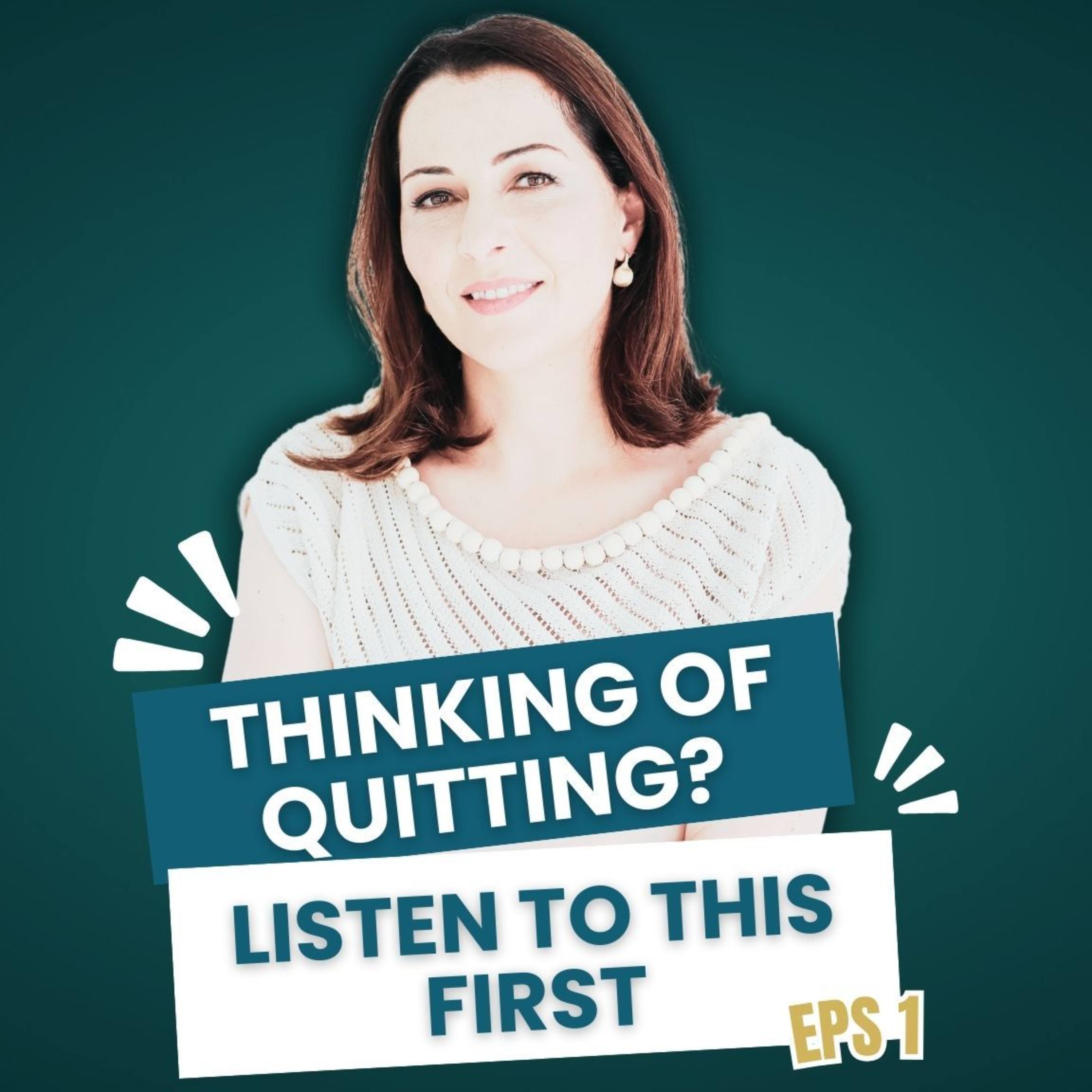 Ep #1 Before You Quit Consulting, Do This. episode artwork