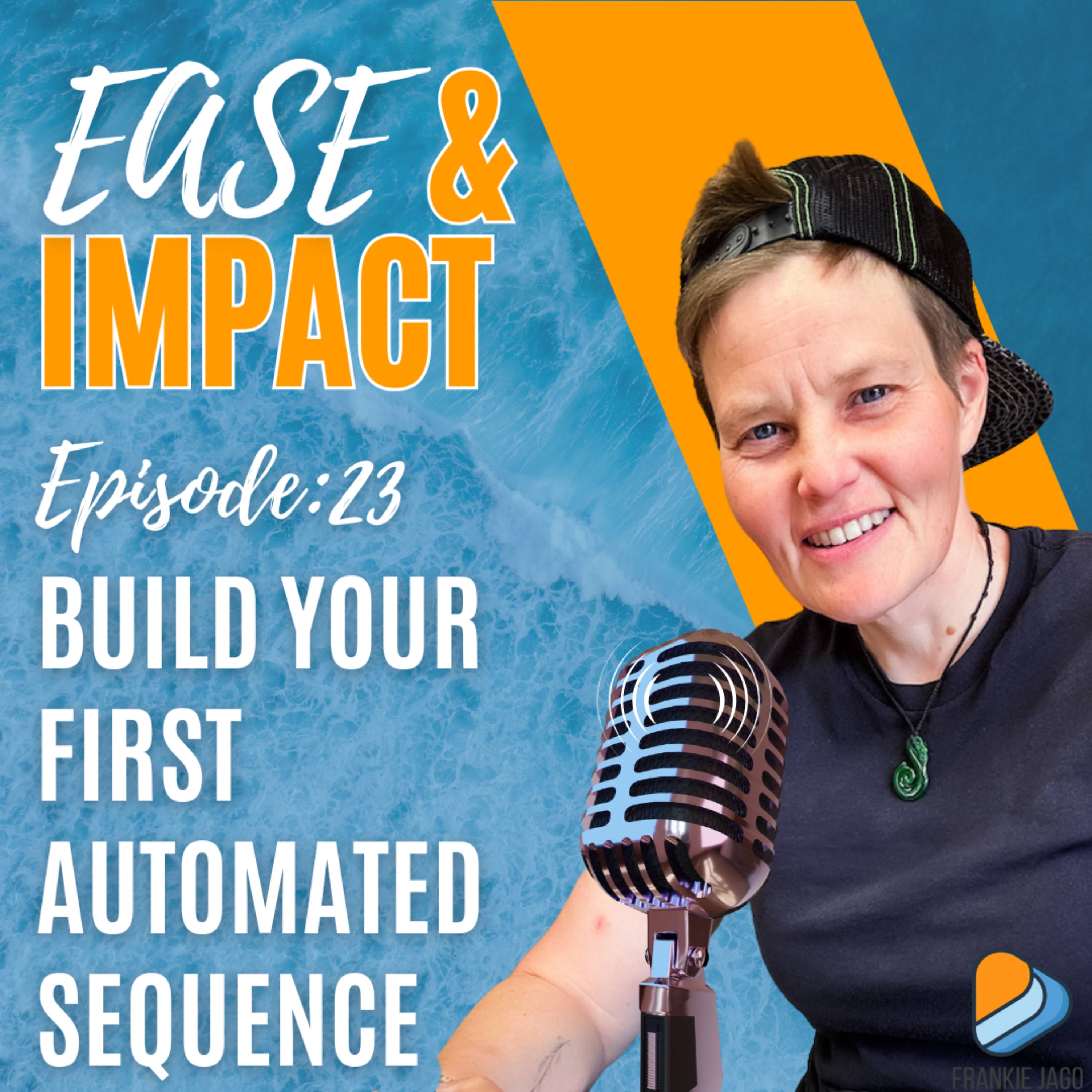 EP.23 - Email Marketing on a Shoestring: Building Your First Automated Sequence episode artwork