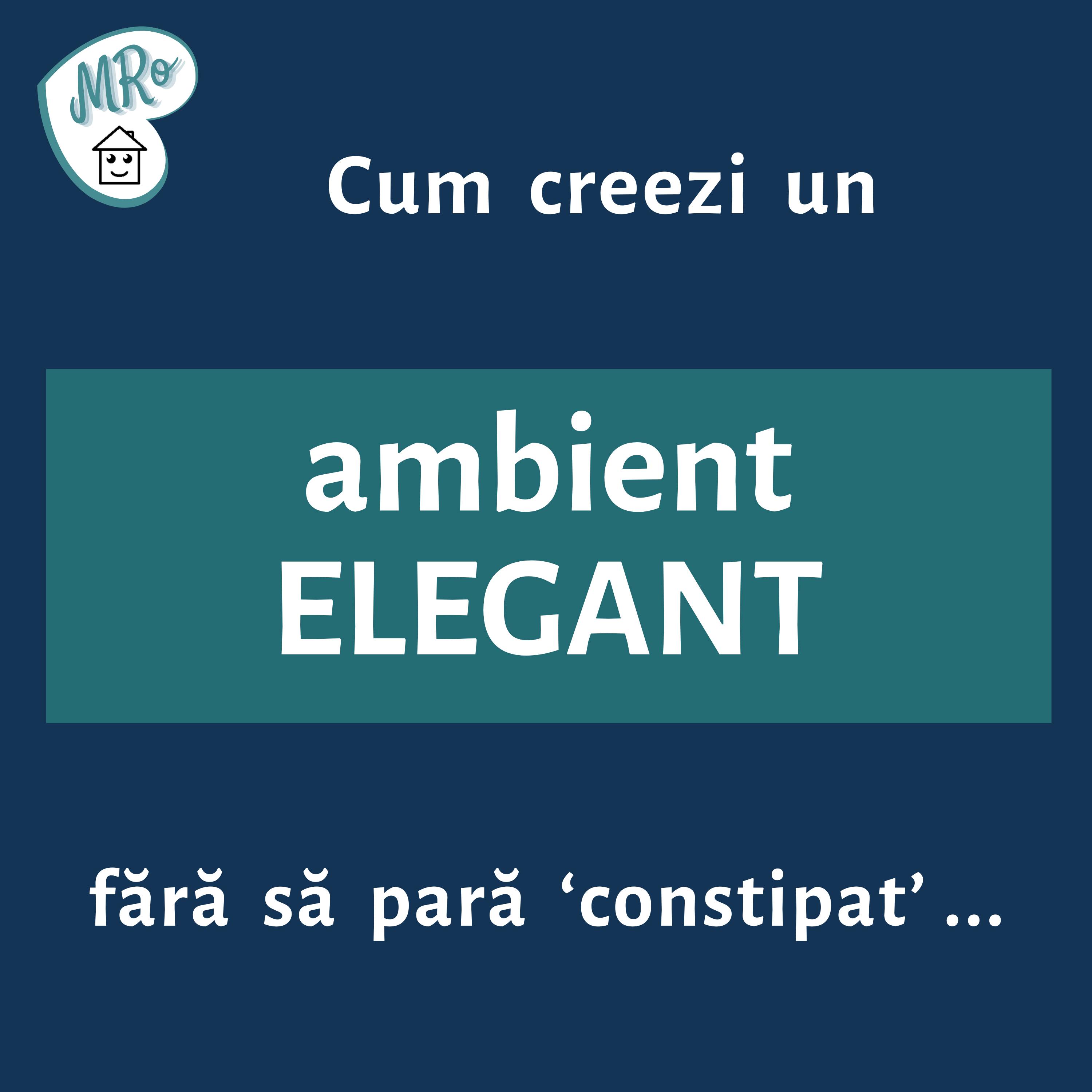 Ep.5- Cum creezi un AMBIENT ELEGANT ? episode artwork