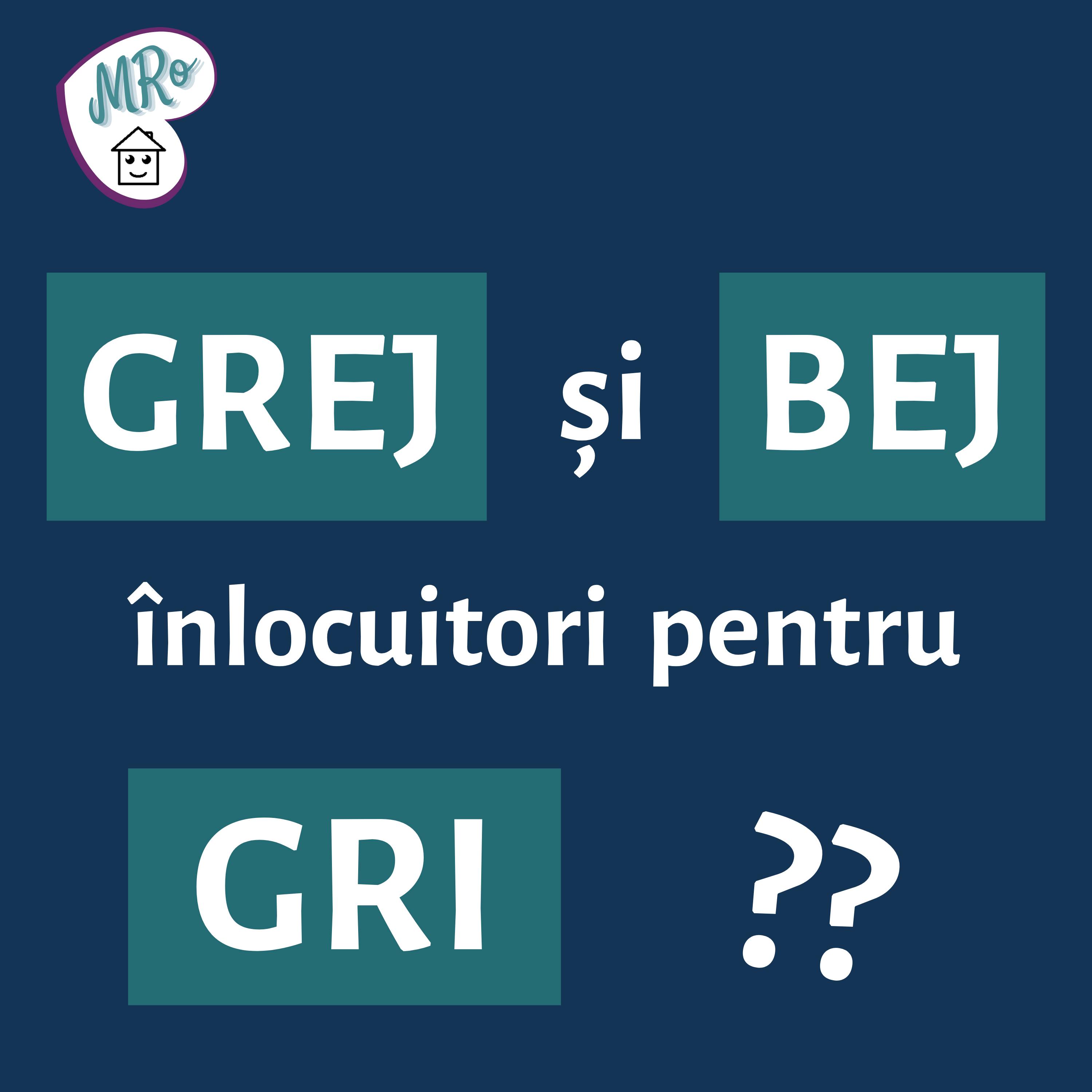 Ep.12- GREJ și BEJ ca alternative la GRI episode artwork