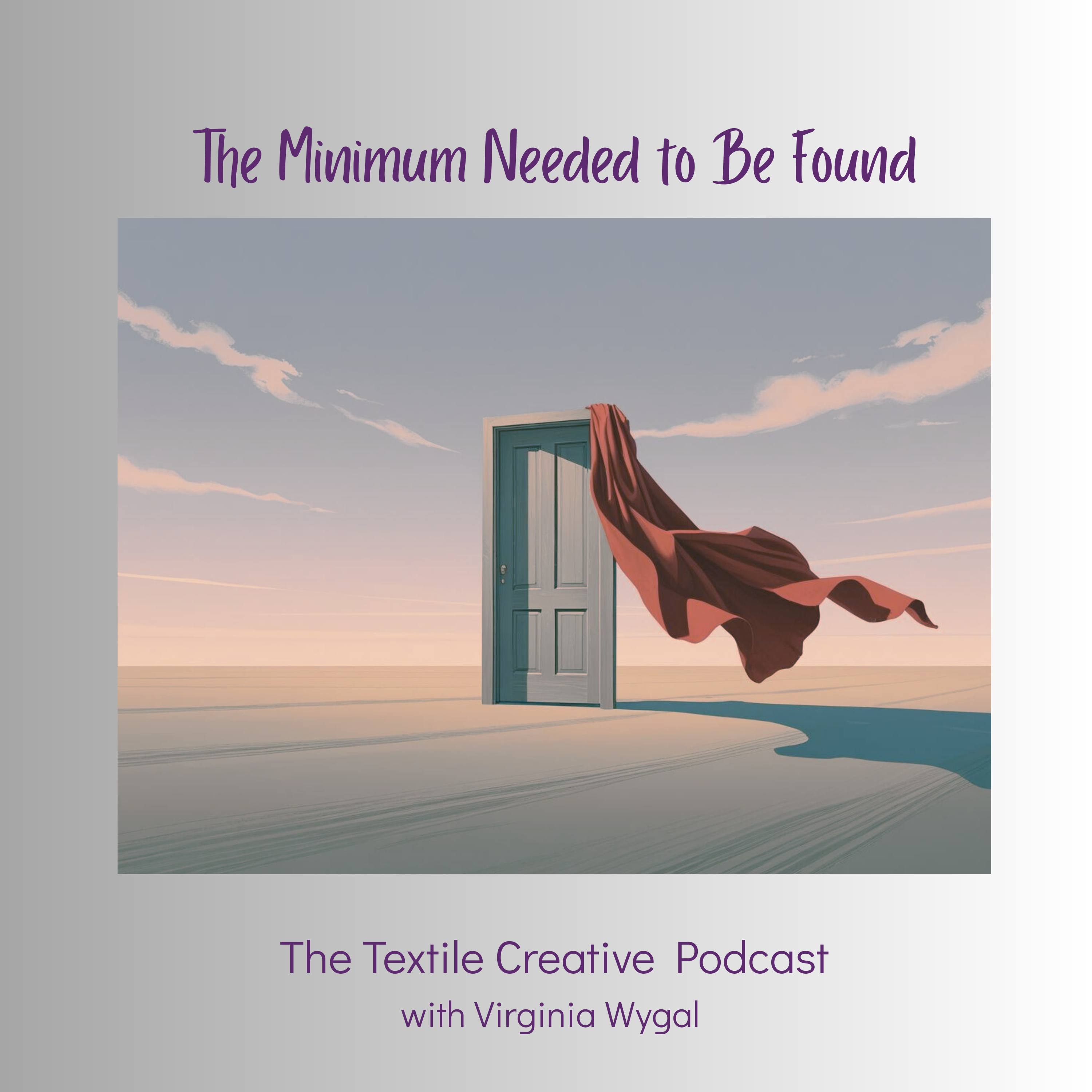 61: The Minimum Necessary to Be Found