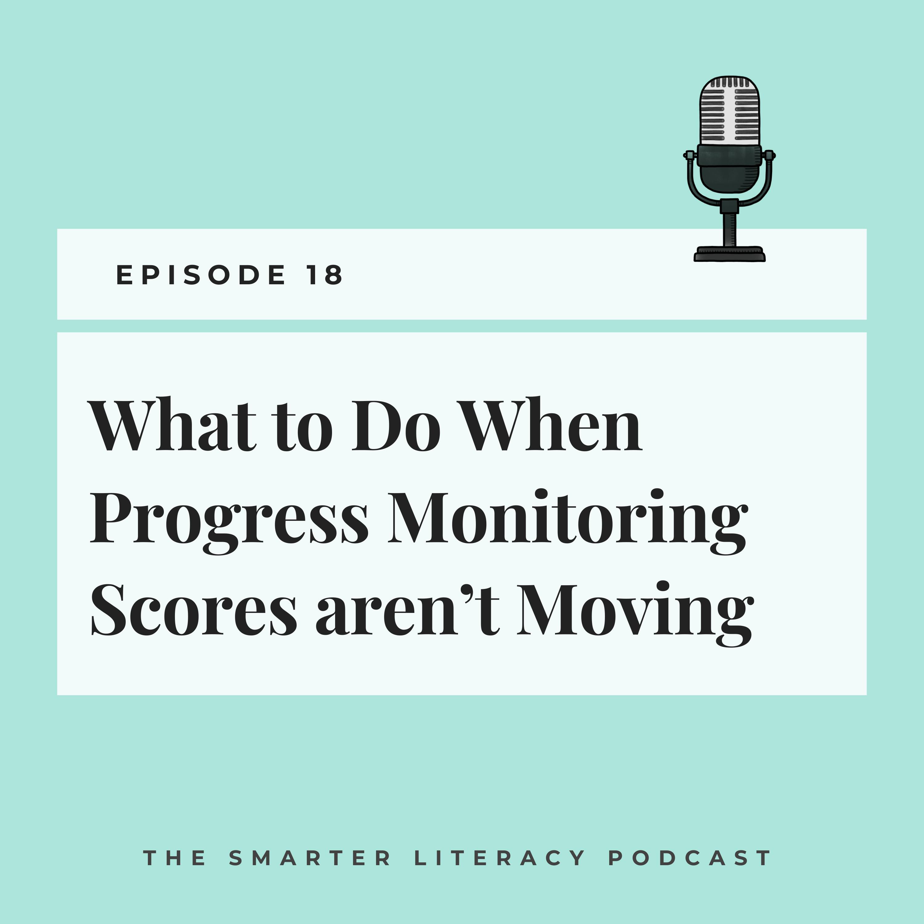 Episode 18 - What to do When Progress Monitoring Scores Aren't Moving