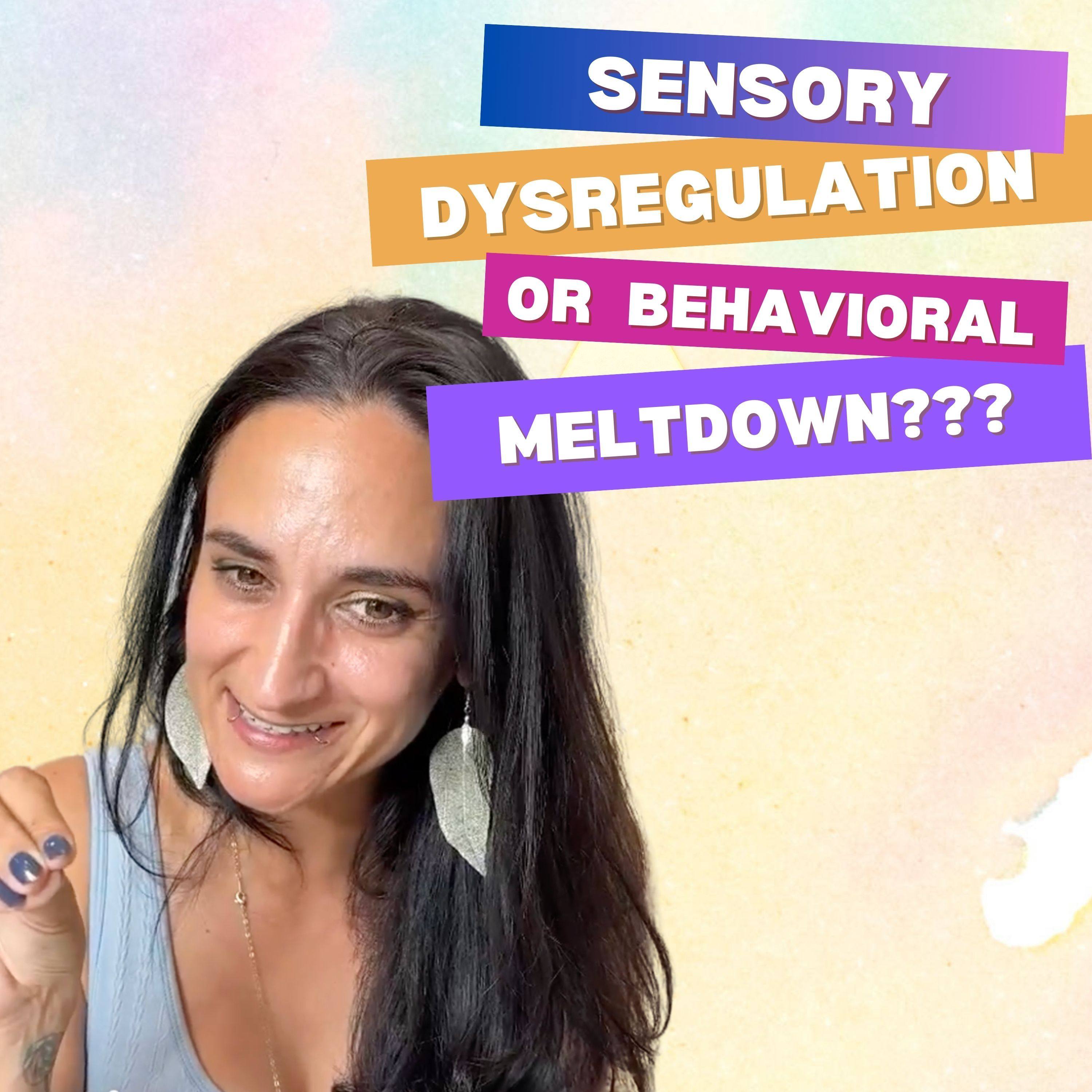 Sensory vs. Behavior: Decoding Your Child's Real Message episode artwork