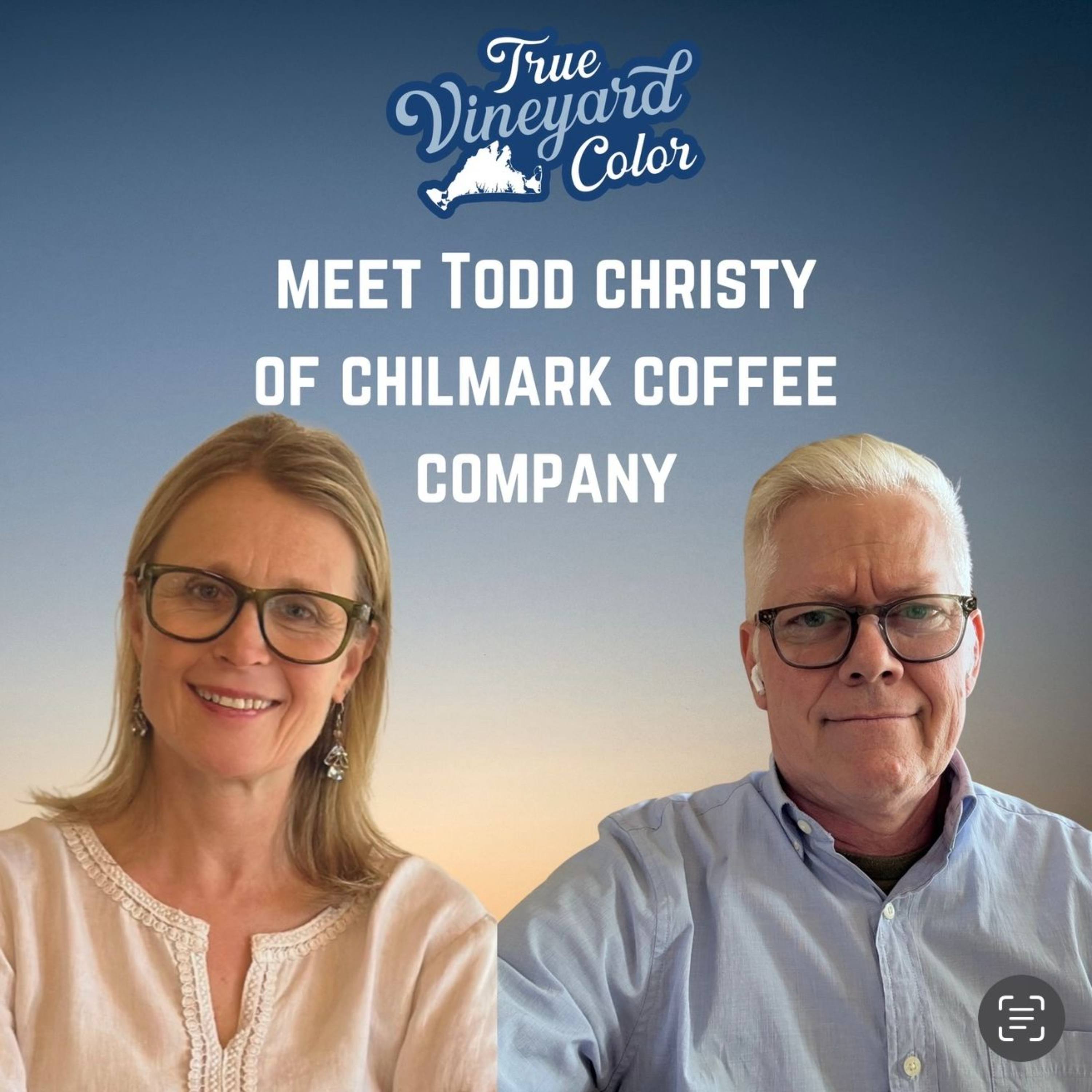 Ep 34 - Todd Christy on his island journey from screen-printing Black Dog T-Shirts to creating Chilmark Coffee Company episode artwork