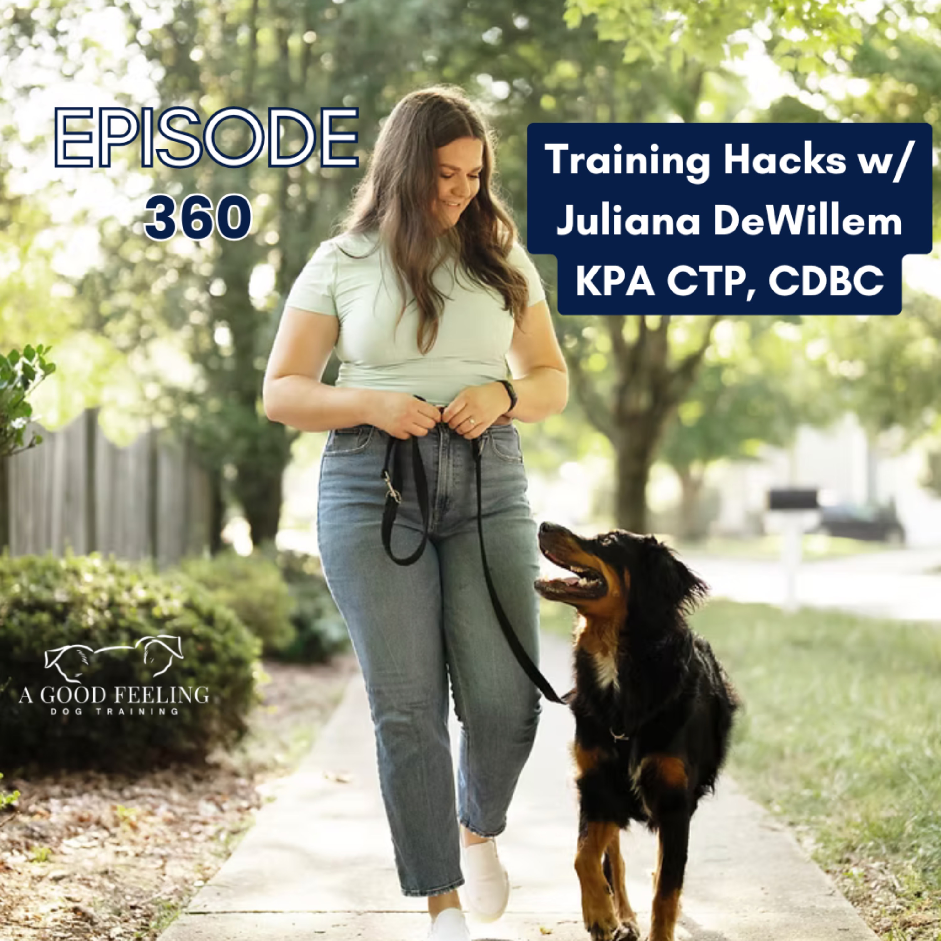 360. Training Hacks w/ Juliana DeWillem KPA CTP, CDBC