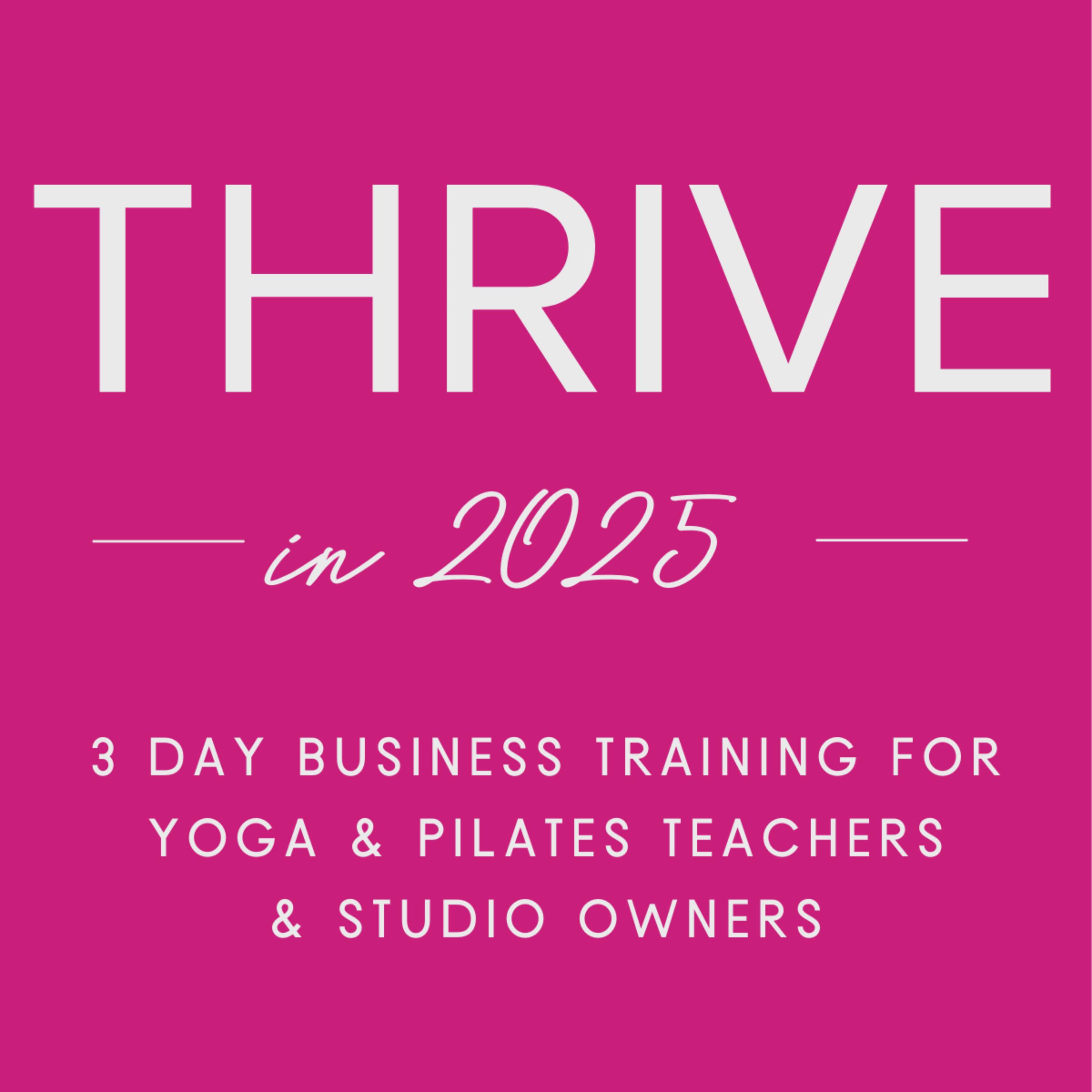 BONUS: Thrive in 2025 - Day 1 episode artwork
