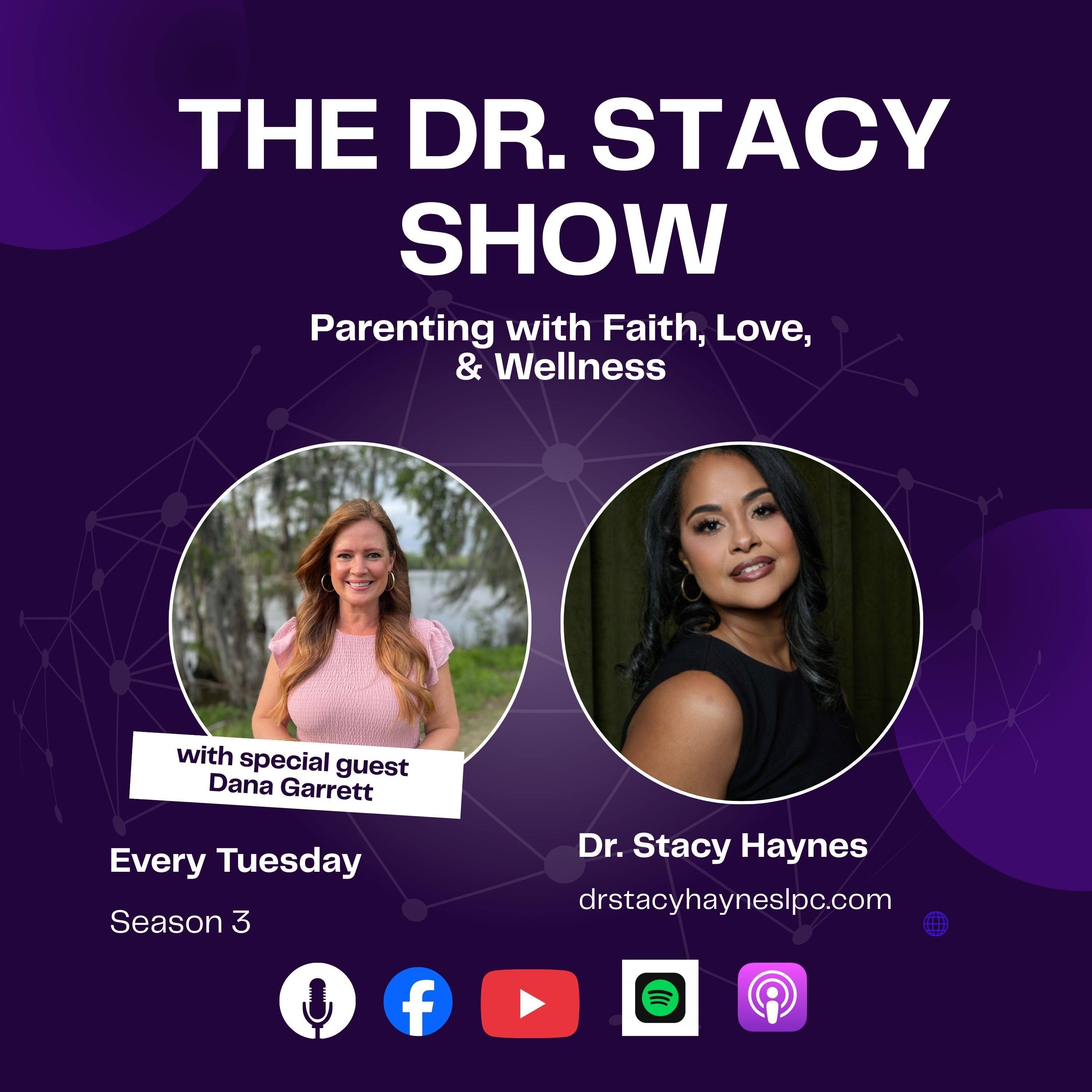 The Dr. Stacy Show w/ Dana Garrett Autism from A Parent's Perspective — The Dr. Stacy Show cover