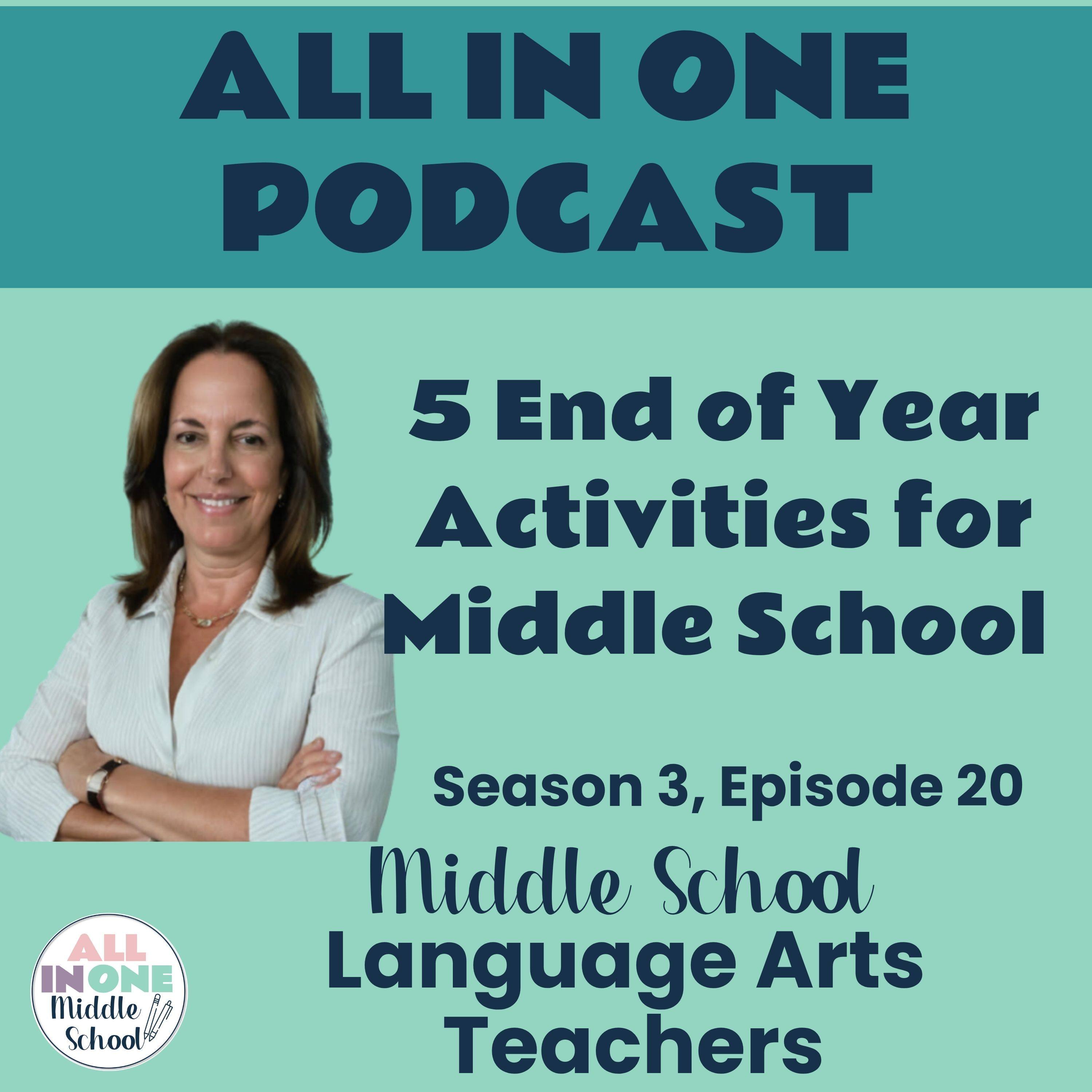 5 Powerful End of Year Activities for Middle School ELA