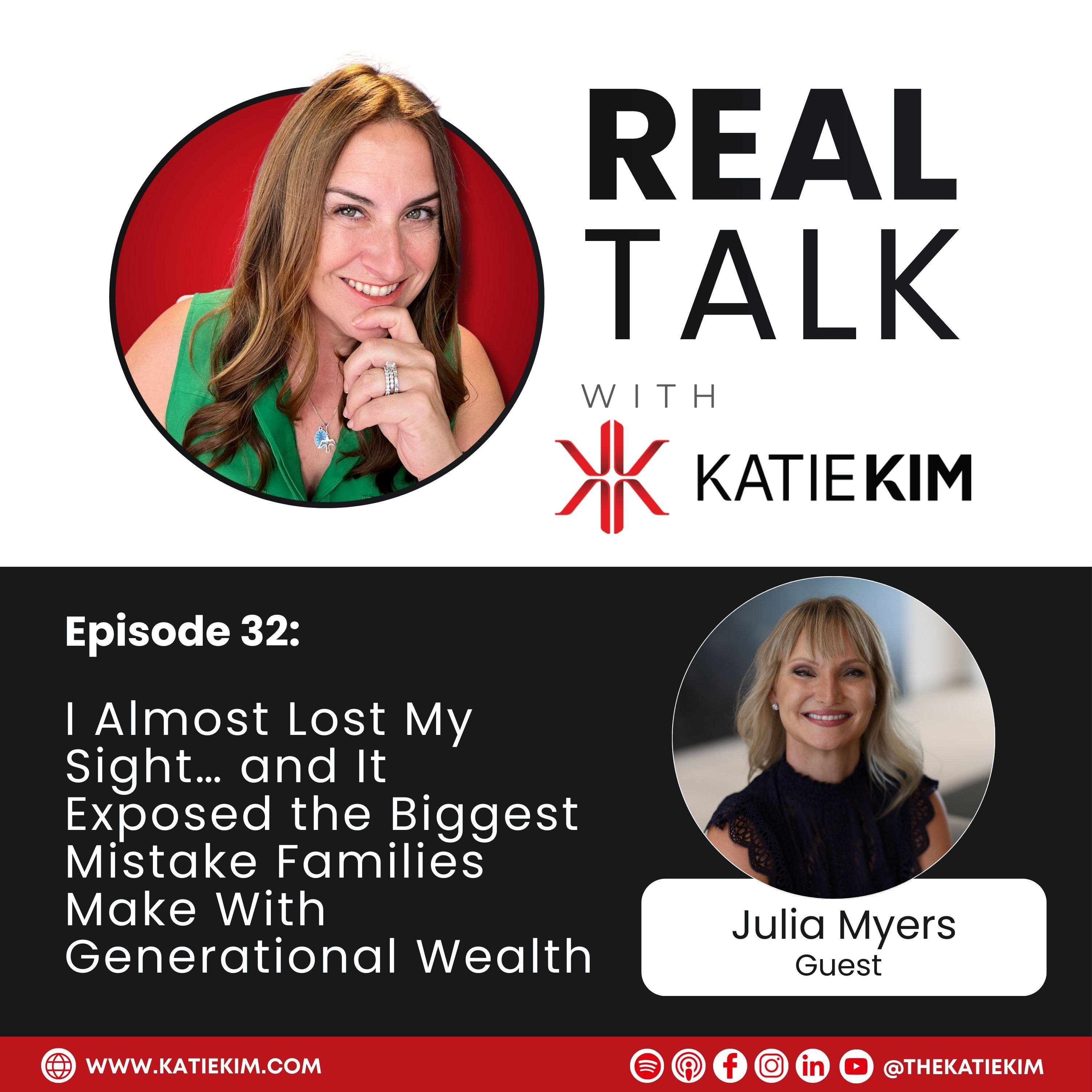 Ep. 32: I Almost Lost My Sight… and It Exposed the Biggest Mistake Families Make With Generational Wealth episode artwork
