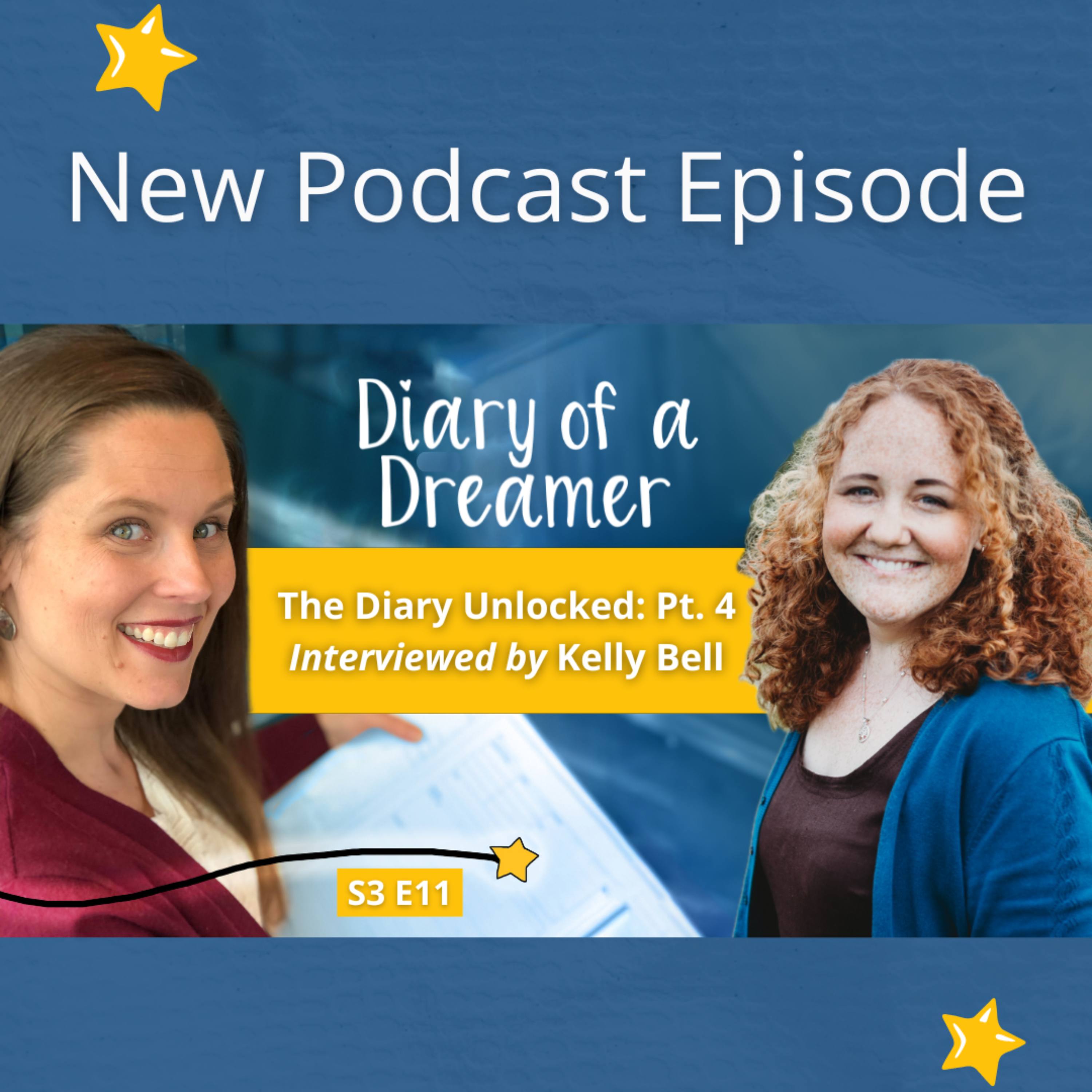 S3E11: Diary Unlocked Pt. 4 with Kelly Bell episode artwork