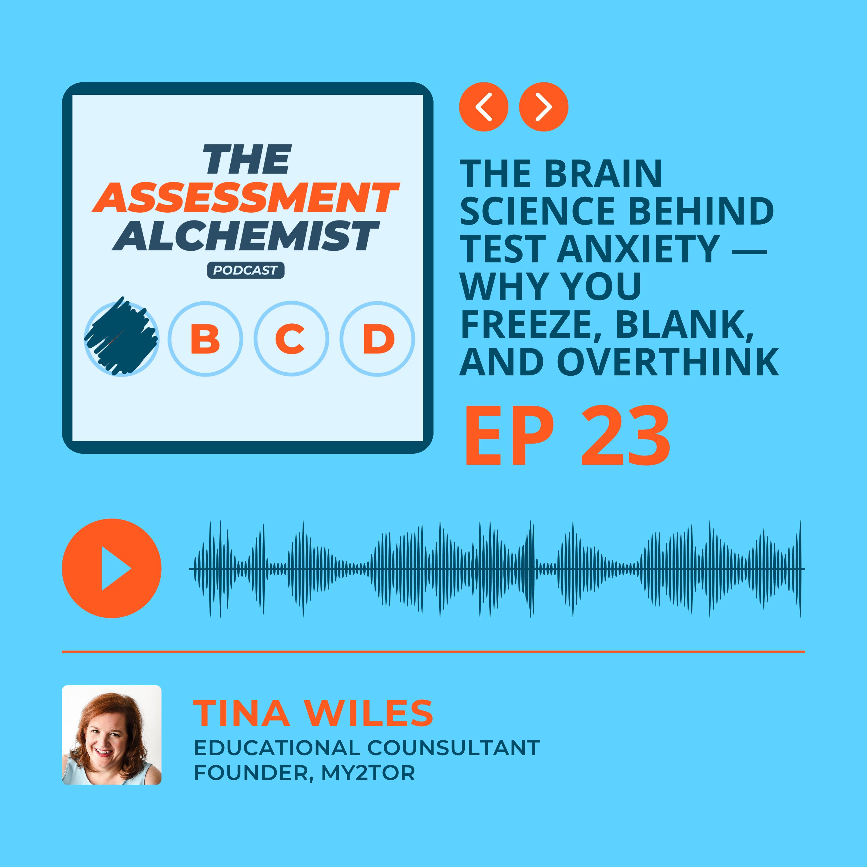 Episode 23: The Brain Science Behind Test Anxiety — Why You Freeze, Blank, and Overthink episode artwork