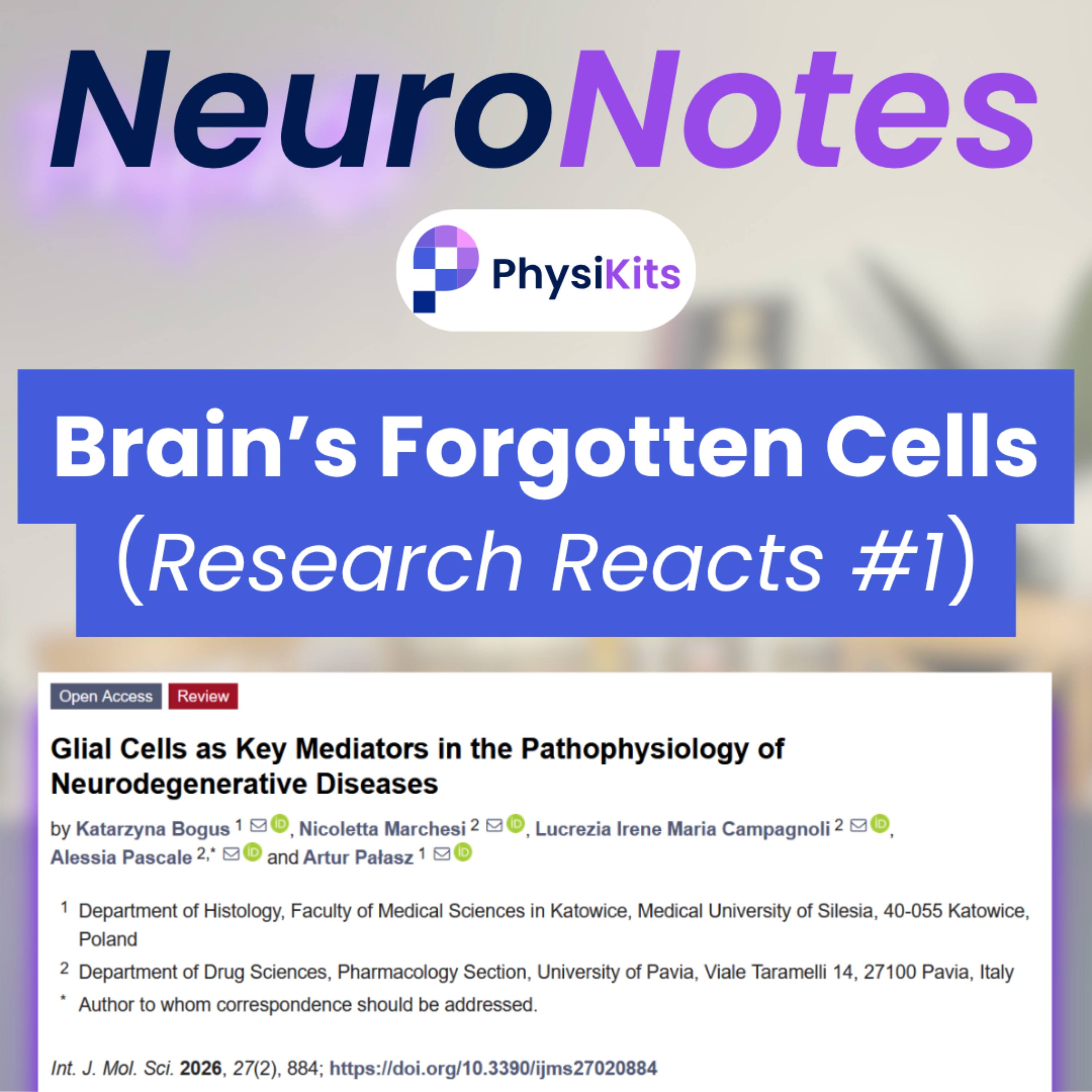 #11 Research Reacts: Glia - Friend or Foe? episode artwork