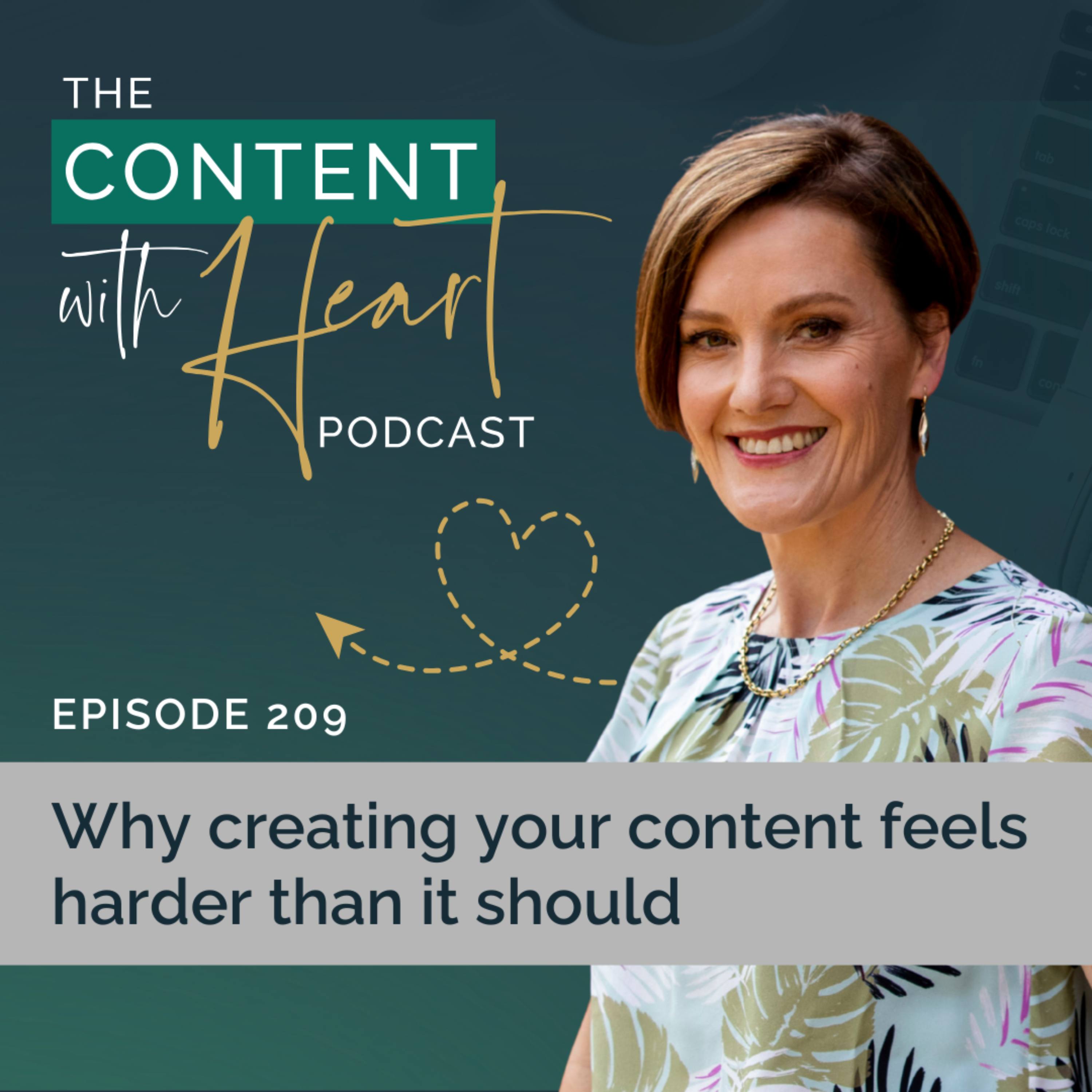 Why creating your content feels harder than it should episode artwork