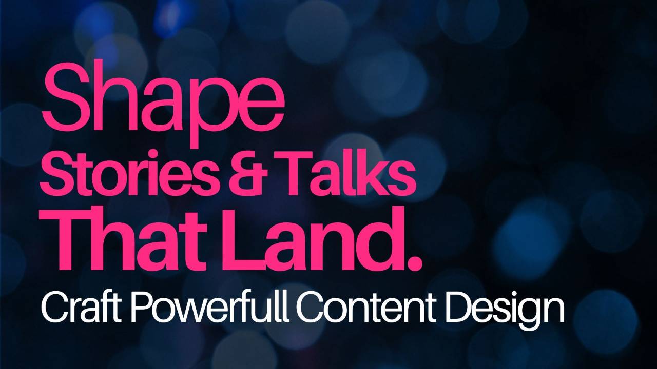 Shape Stories & Talks That Land thumbnail