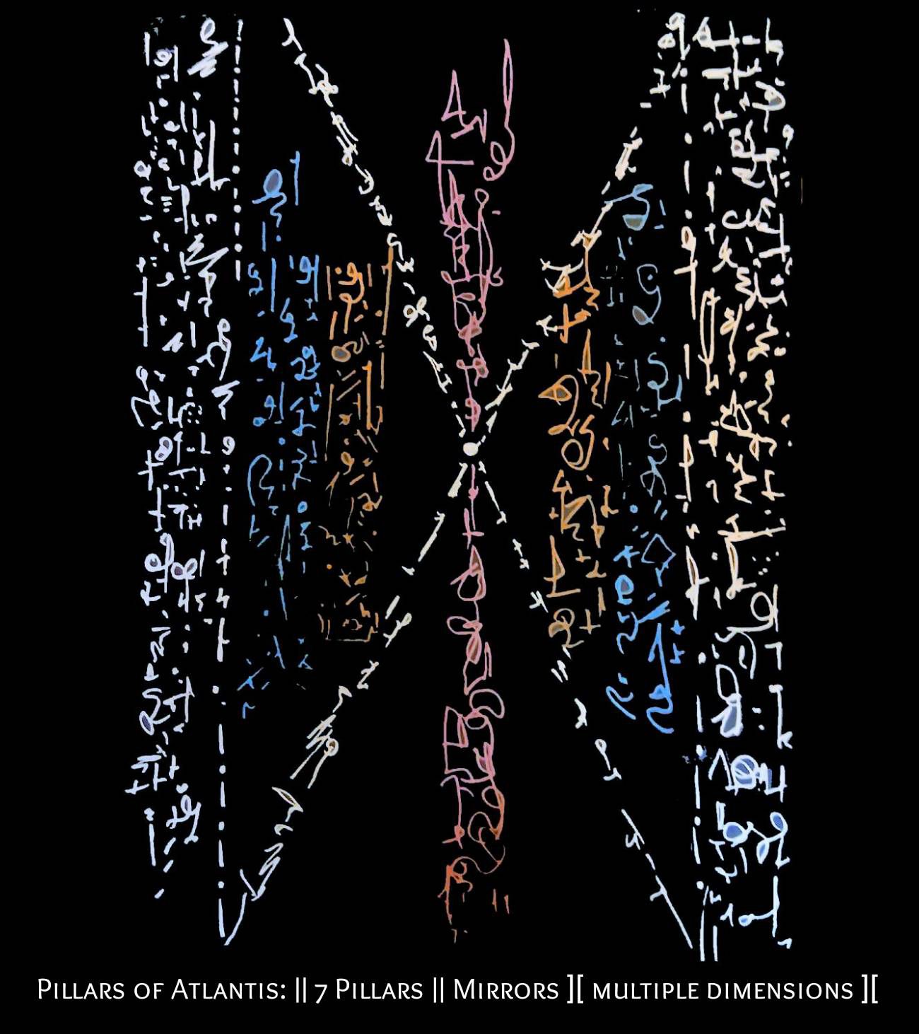 Light code artwork by Daniela Magg