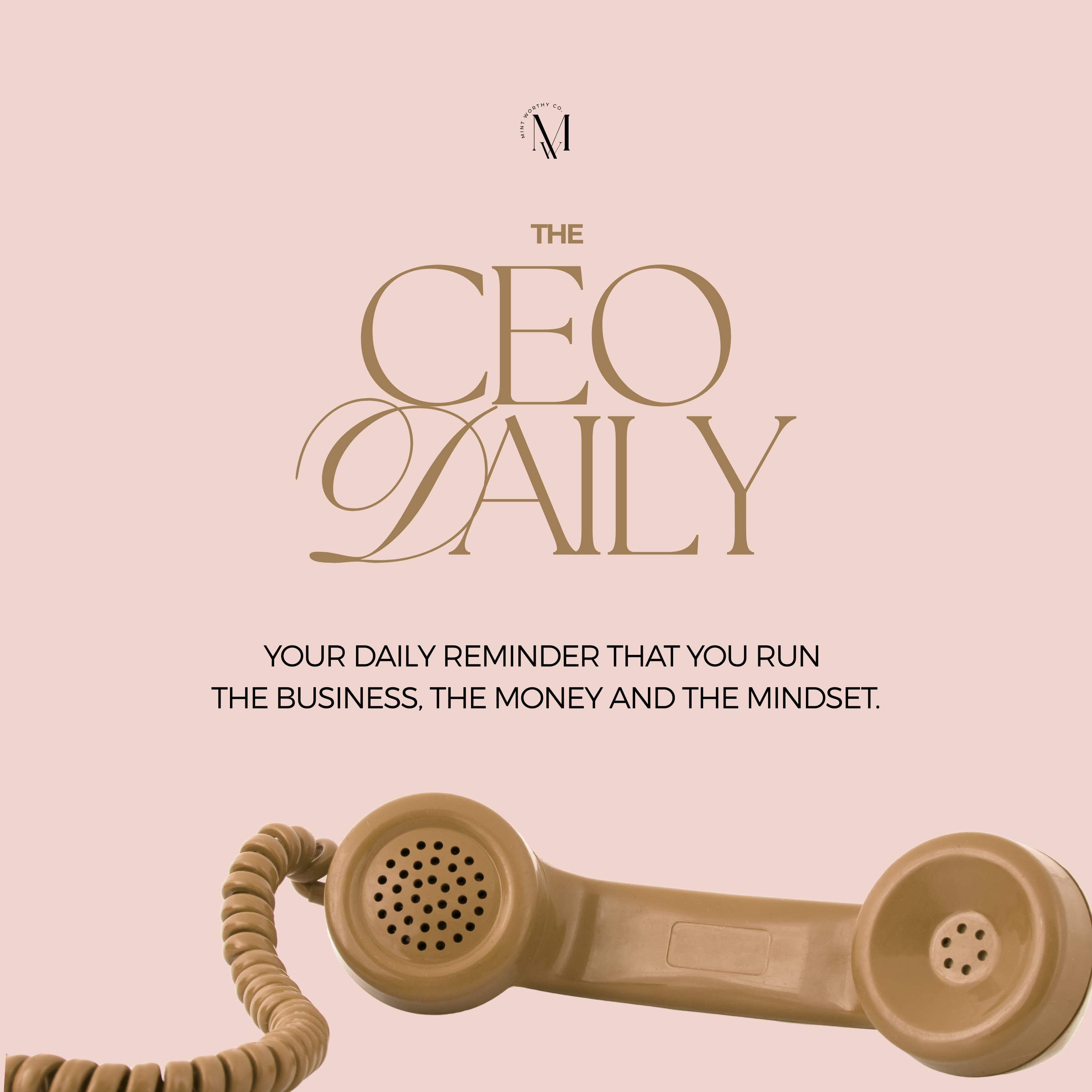 The CEO Daily