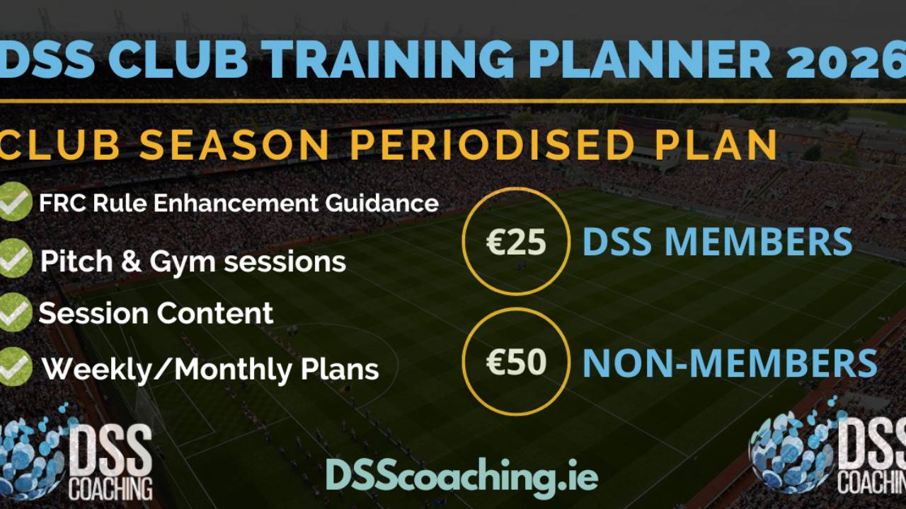 DSS 2026 Club Season Planner contents preview
