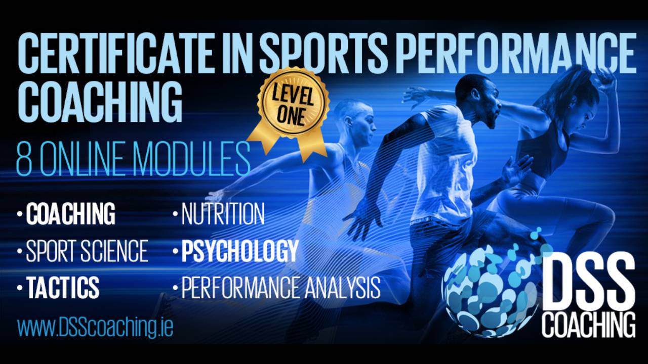 DSS Certificate in Sports Performance Coaching — Level 1