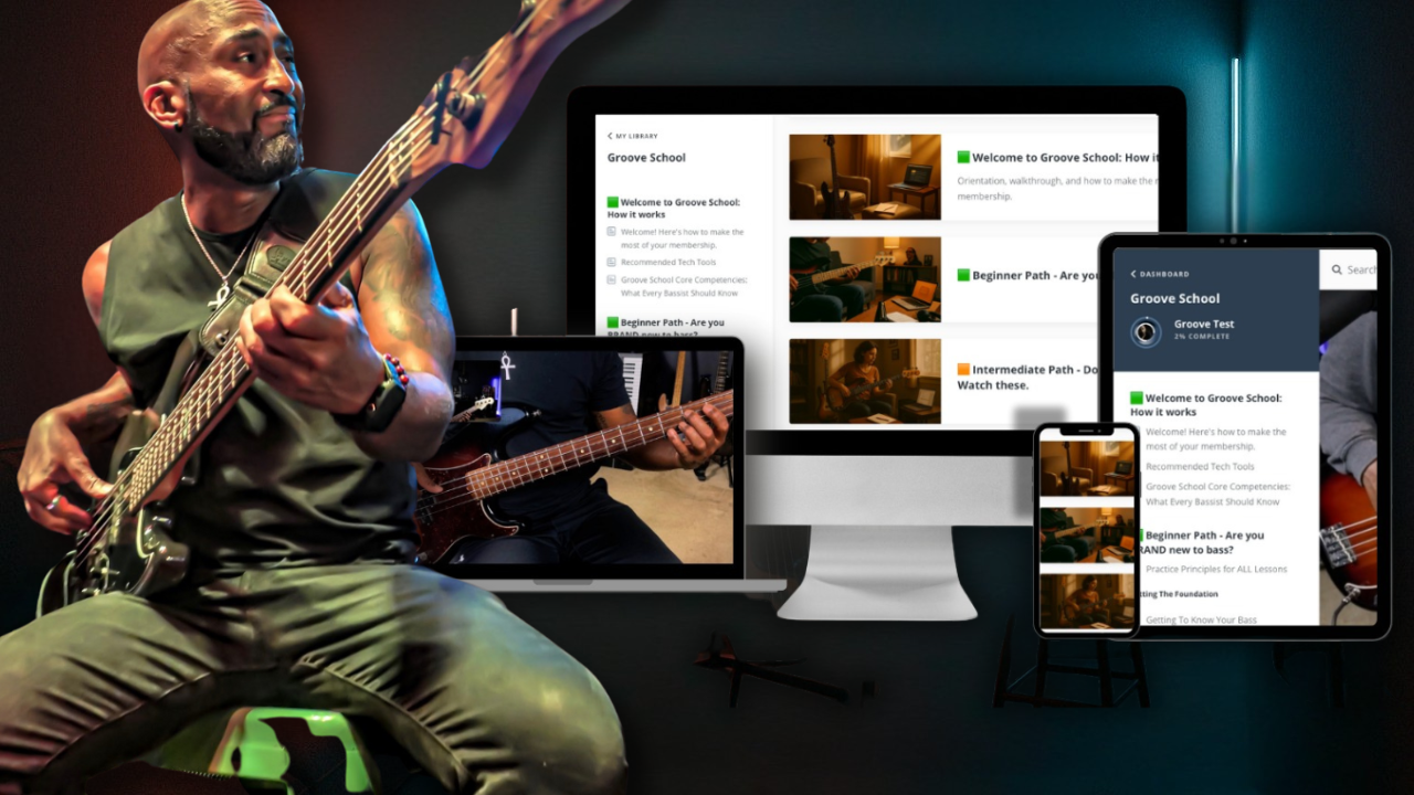 Private 1:1 Bass Lessons with Ted