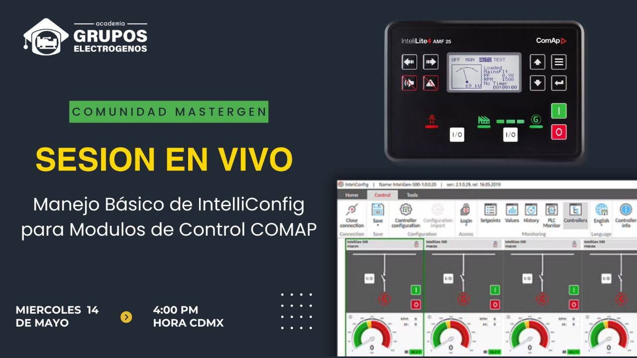 Manejo de IntelliConfig para módulos ComAp