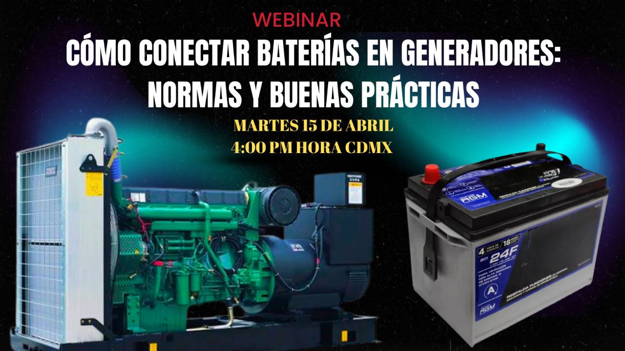 Cómo conectar baterías en generadores