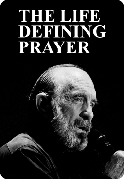 The Life Defining Prayer cardposter