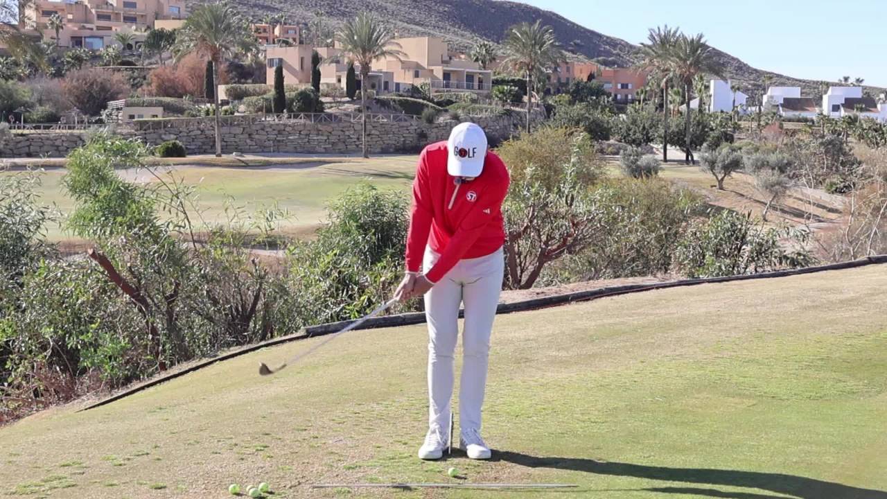How to play a basic low short game shot