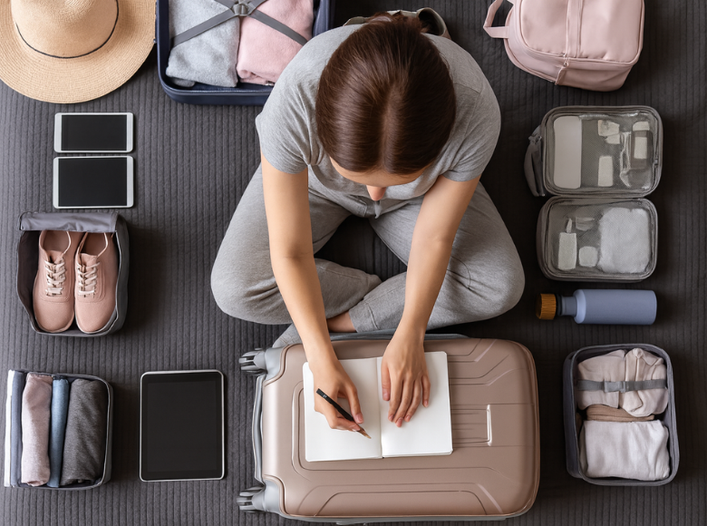 Packing checklist and gear