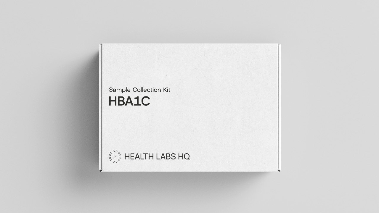 HbA1c blood test kit from Health Labs HQ