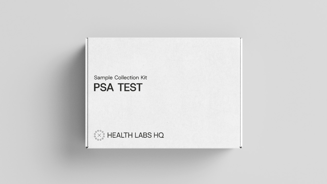 PSA Test blood test kit from Health Labs HQ