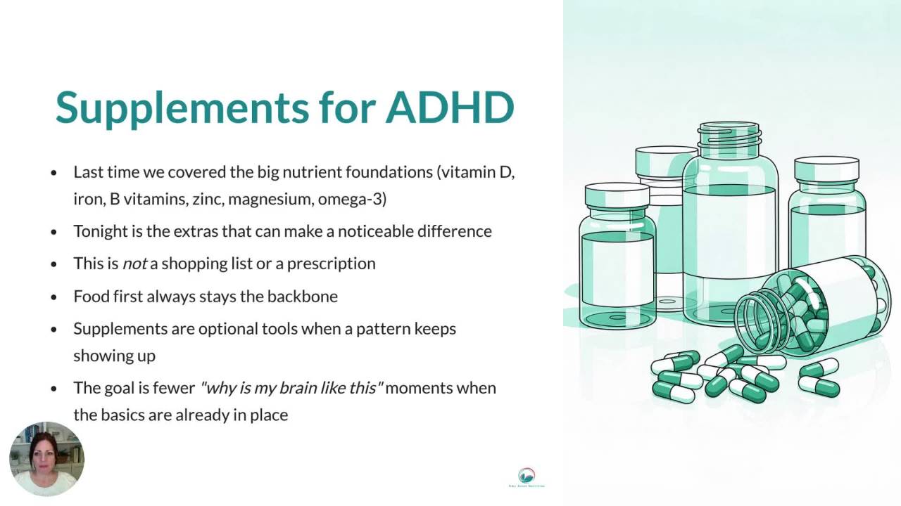 Bonus 2 lesson: Supplements for ADHD