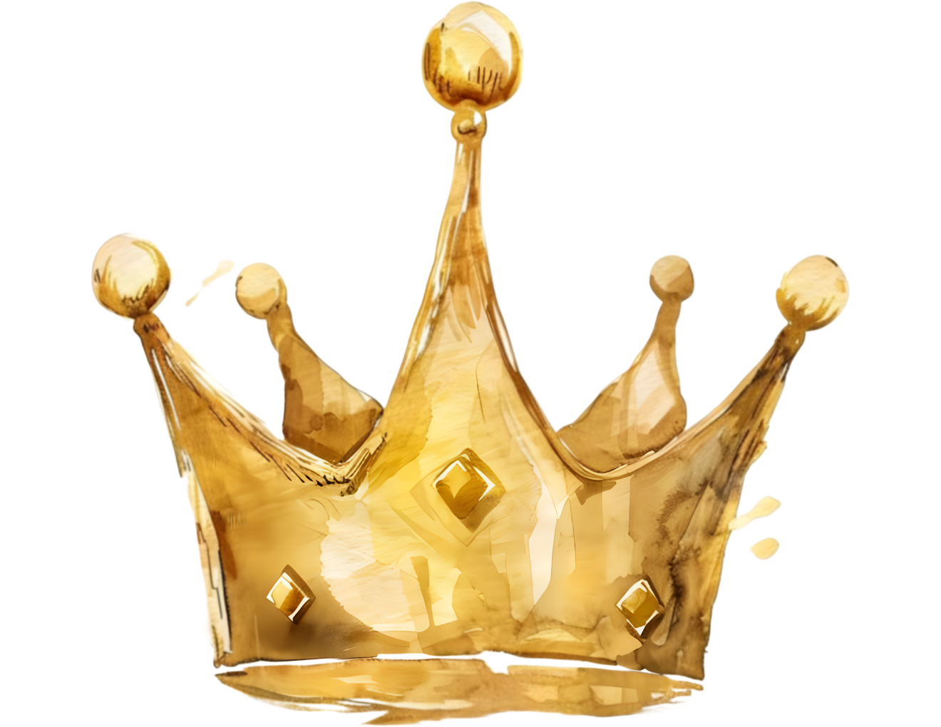 SMALL GOLD CROWN ICON