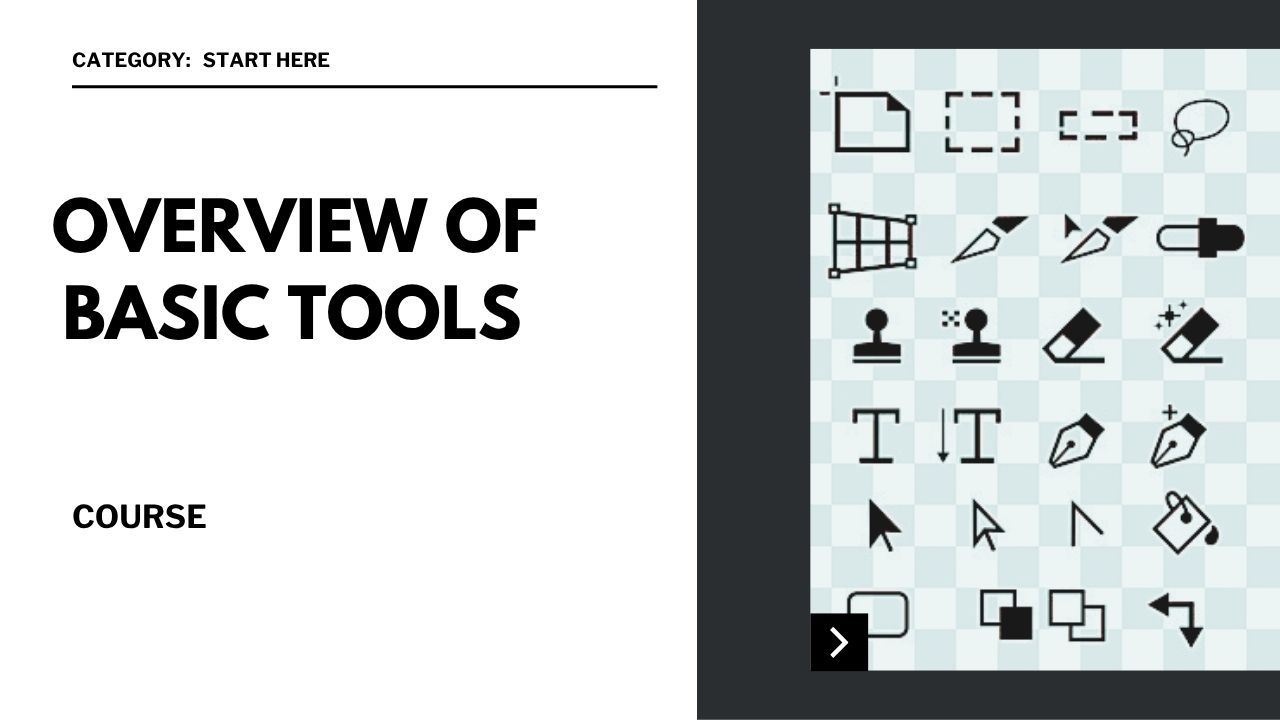 Photoshop Tools for Beginners | How to Use Basic Tools