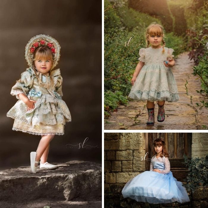 Child portrait and fantasy composite edits created by Tara Lesher Education members