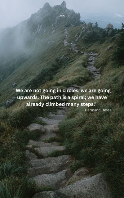 NOMO FOMO page 13: the path is a spiral