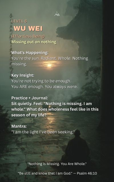 NOMO FOMO page 37: level 8 · wu wei