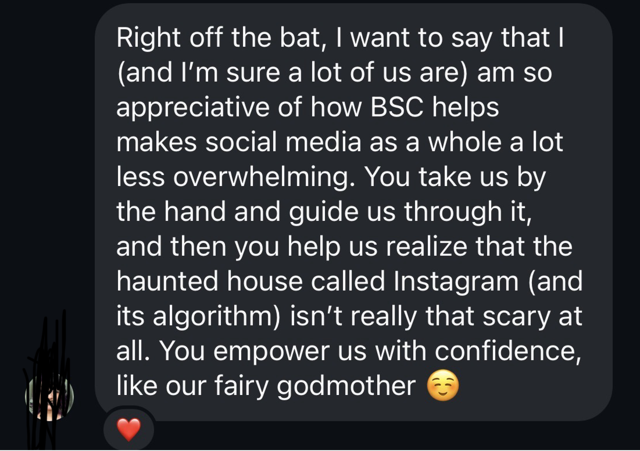 Beauty Social Circle member testimonial