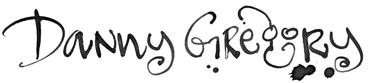 Danny Gregory, signed by hand