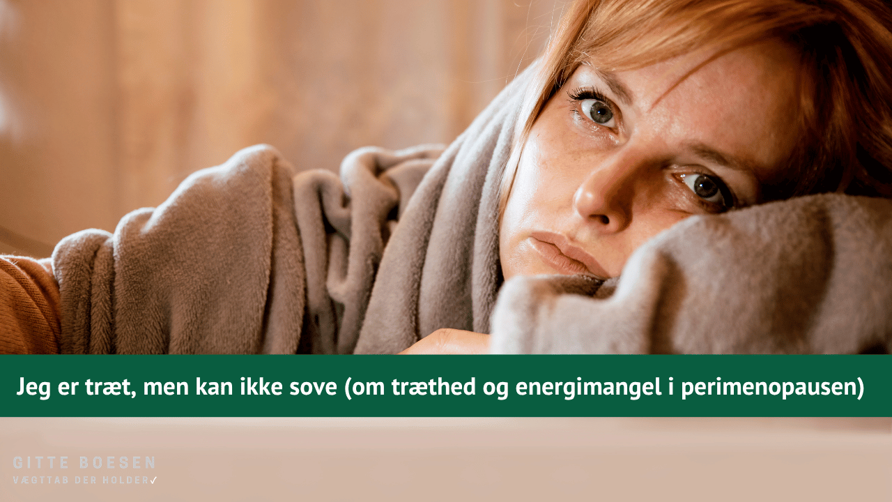 Jeg er træt, men kan ikke sove