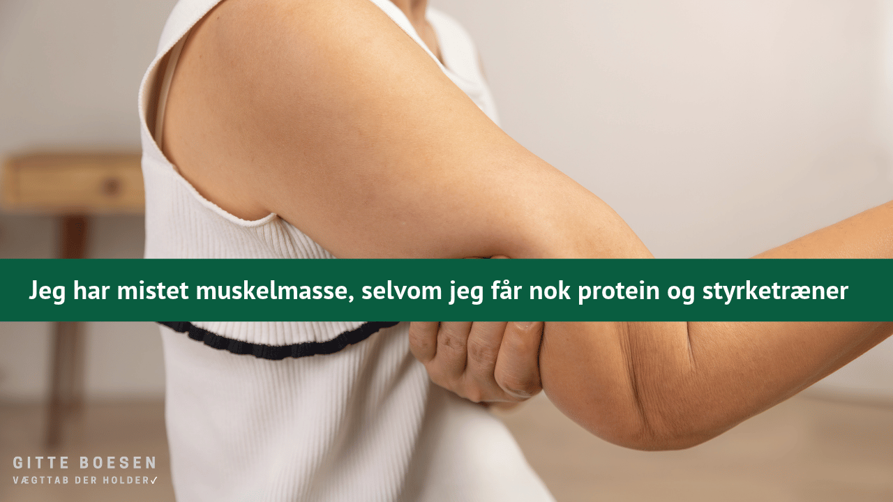 Jeg har mistet muskelmasse