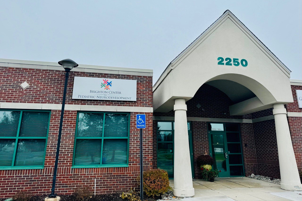 The exterior of Brighton Center for Pediatric Neurodevelopment