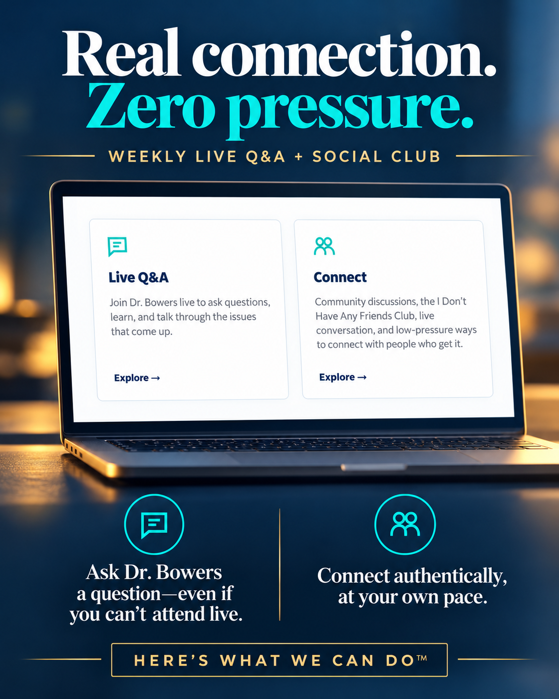 Live Q and A and community preview