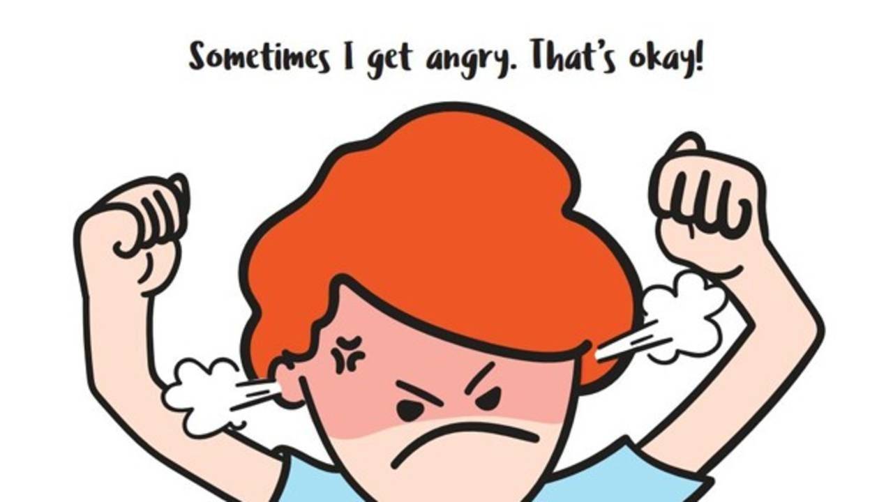 First page of the free Anger social story