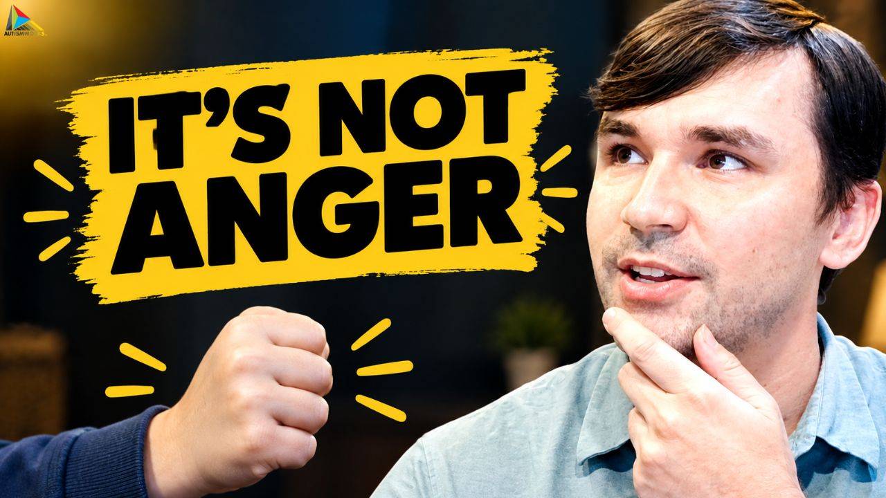 Tyler McNamer, an adult with autism, explains why an autistic child hits: it's not anger