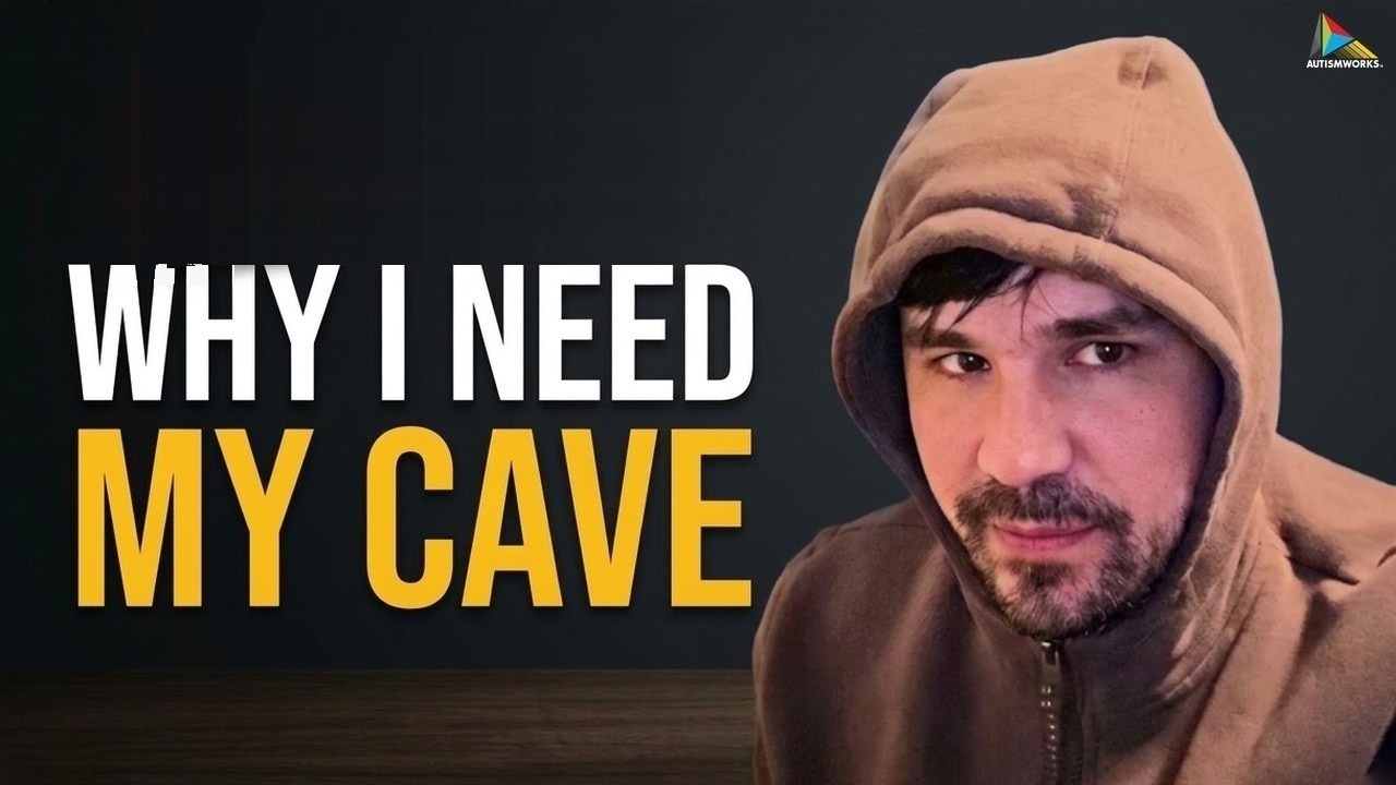 Tyler McNamer, an adult with autism, in his quiet cave, explaining why he needs alone time